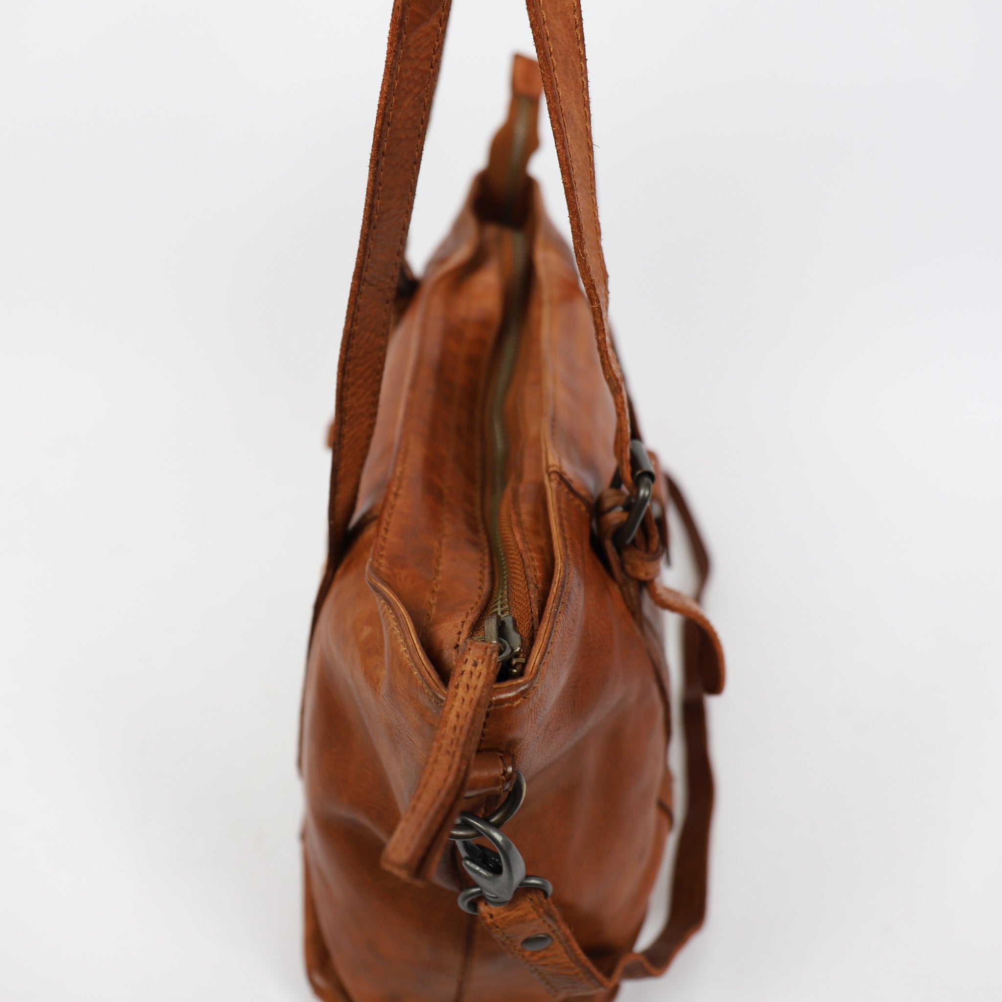Hand-/Umhängetasche 'Anja' cognac