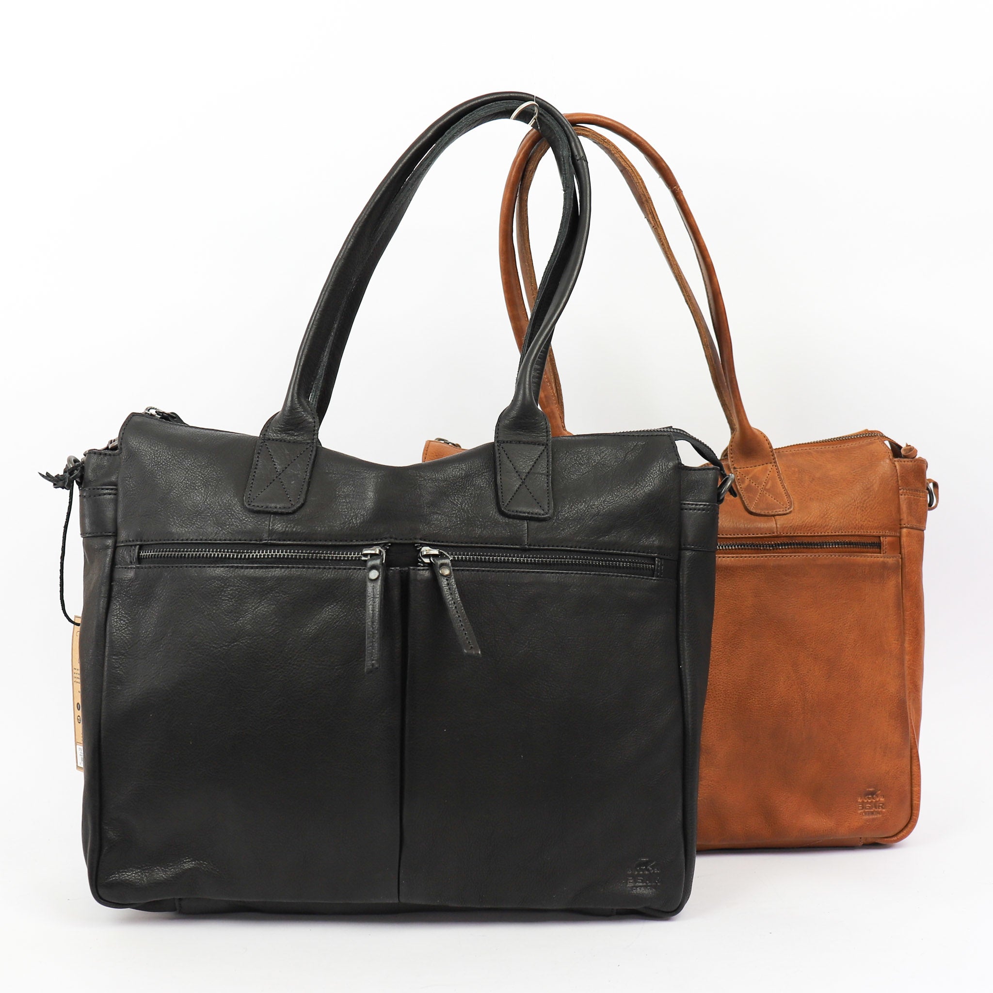 Hand-/Umhängetasche 'Binni' cognac - CP 1657