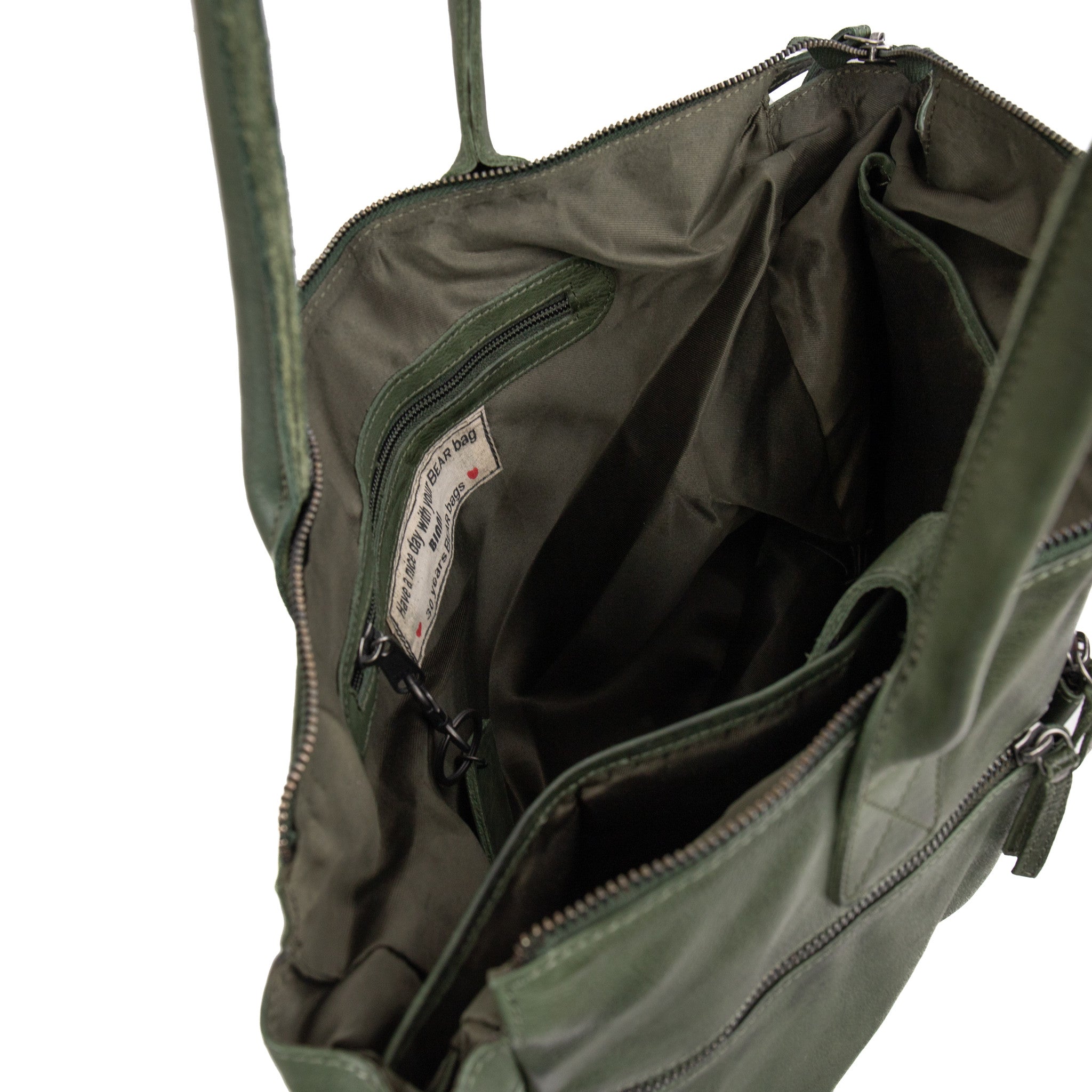 Hand-/Umhängetasche 'Binni' grün - CP 1657