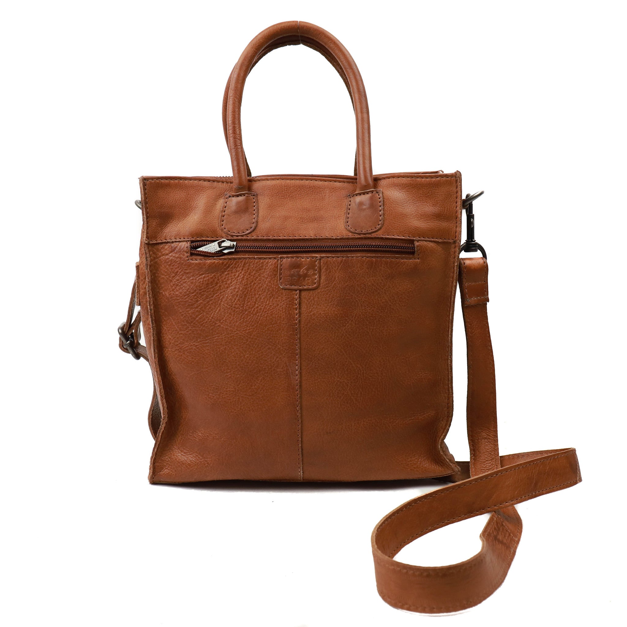 Hand-/Umhängetasche 'Bonnie' cognac - CP 2172