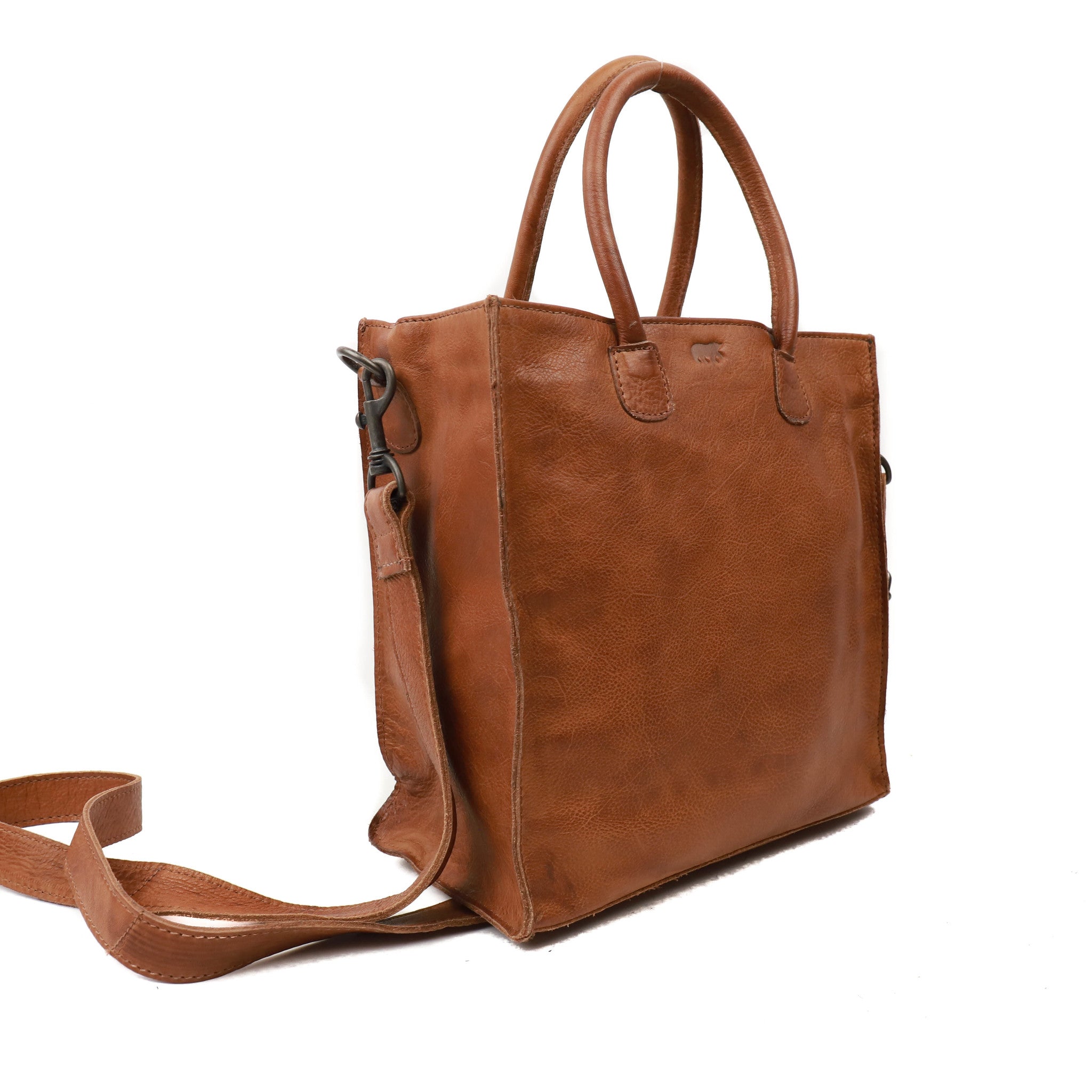 Hand-/Umhängetasche 'Bonnie' cognac - CP 2172