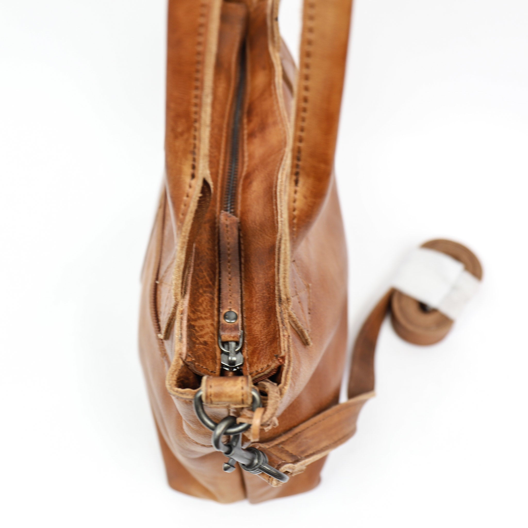 Hand-/Umhängetasche 'Katya' cognac - CP 6006