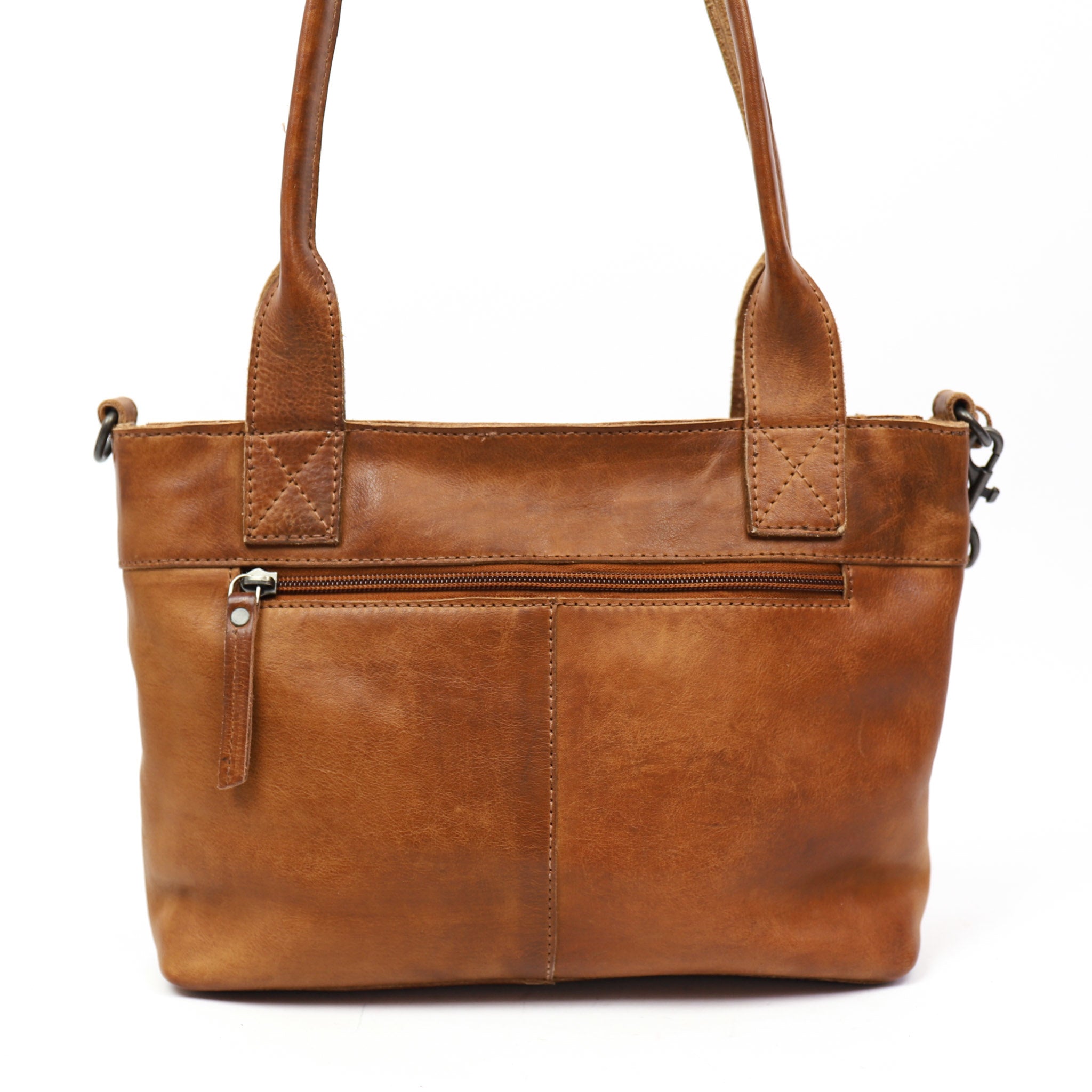 Hand-/Umhängetasche 'Katya' cognac - CP 6006