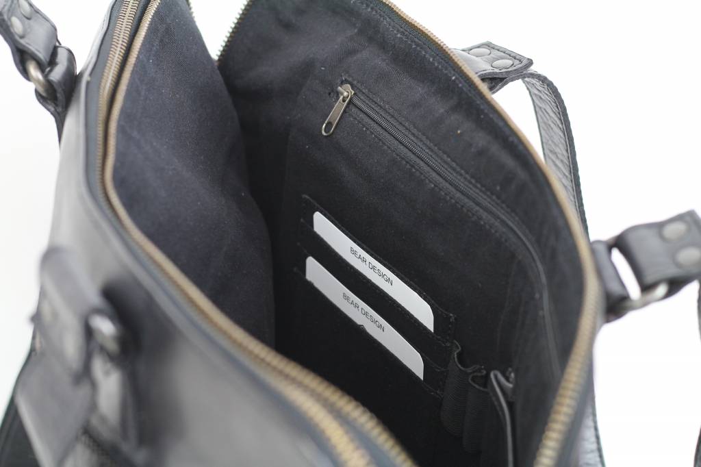 Hand-/Umhängetasche 'Lia' Schwarz