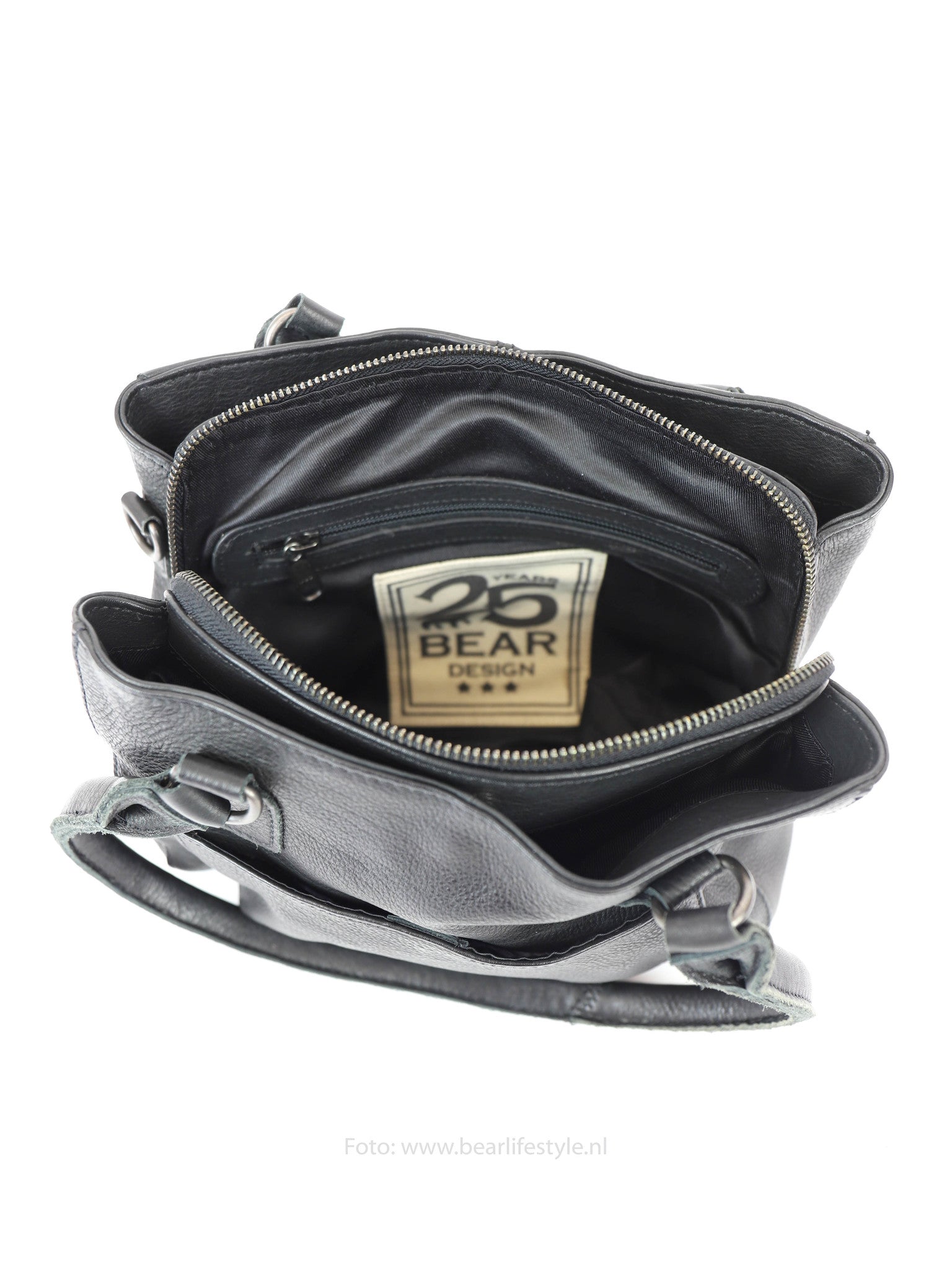 Hand-/Umhängetasche 'Rita' schwarz - CP 1201