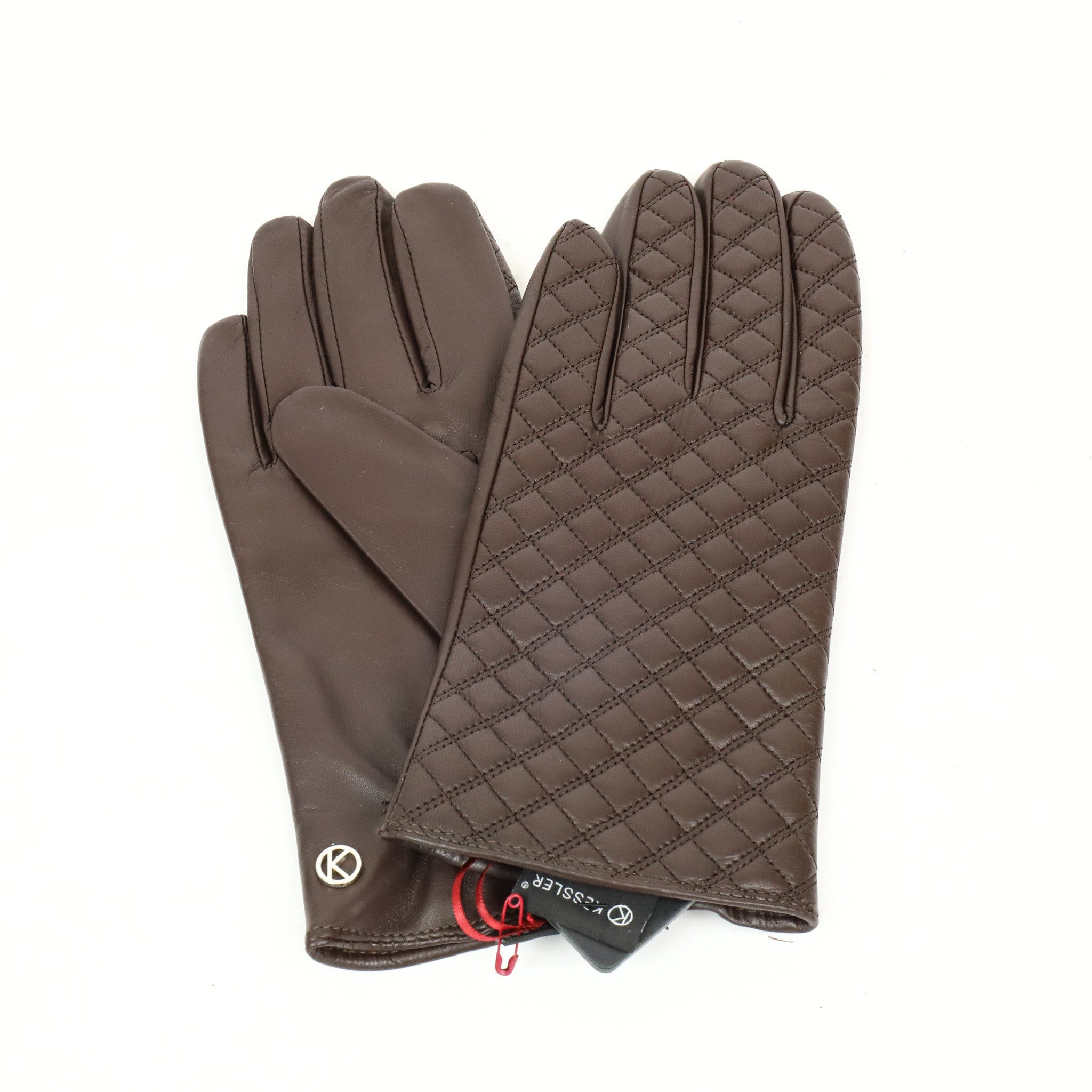 Handschuh 'Ella' dunkelbraun