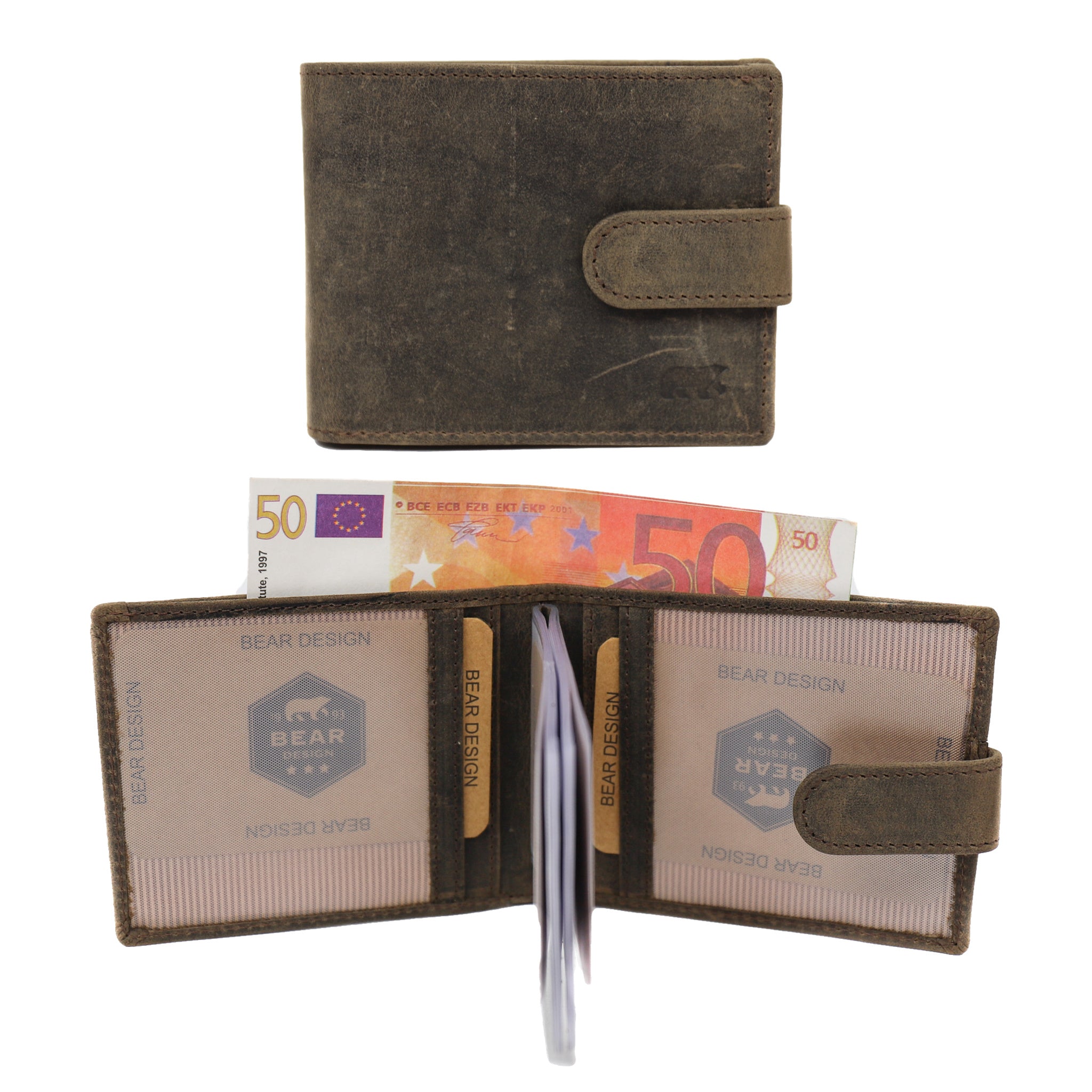 Reisepassmappe 'Steven' braun - HD 526