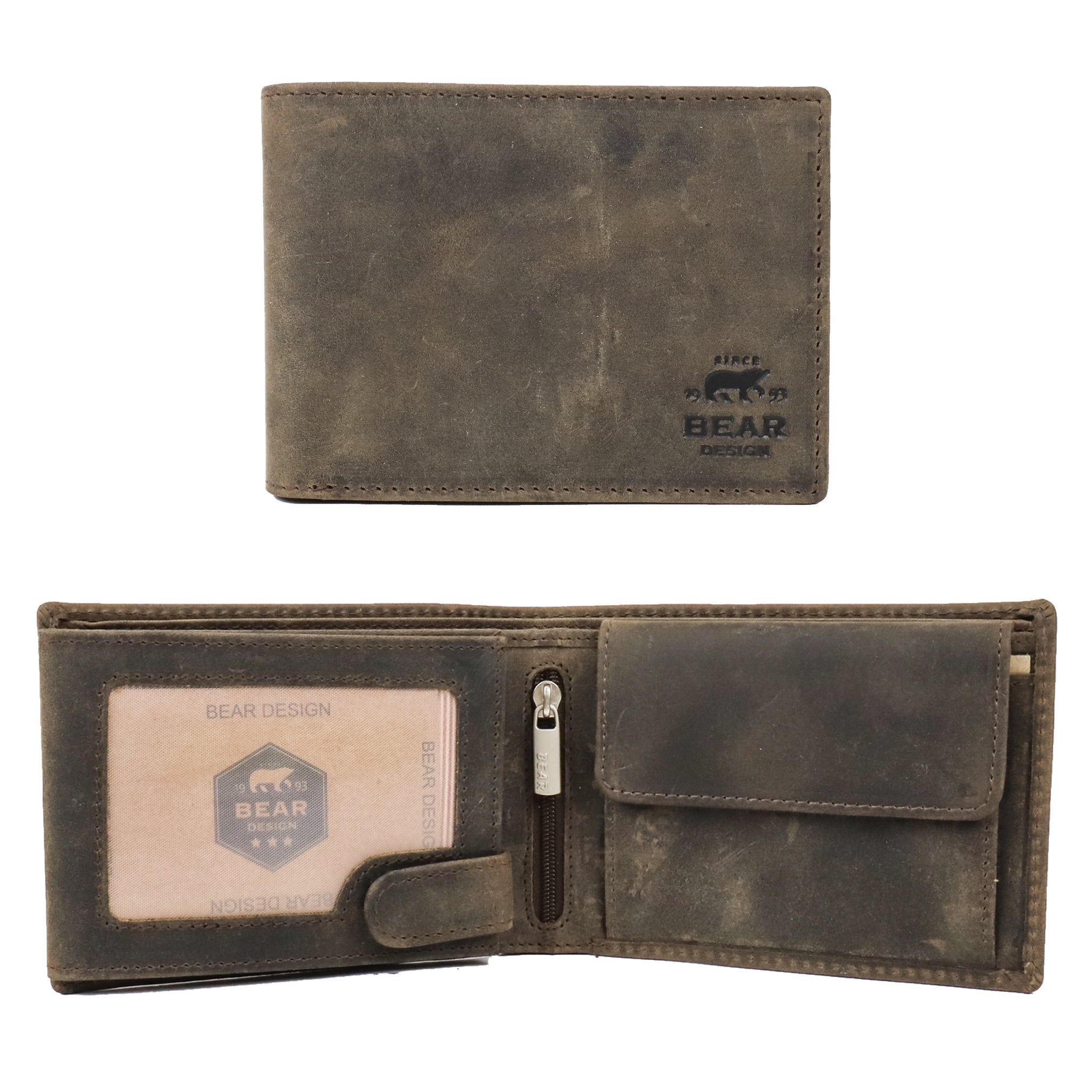 Brieftasche 'Jan' braun - HD 7254