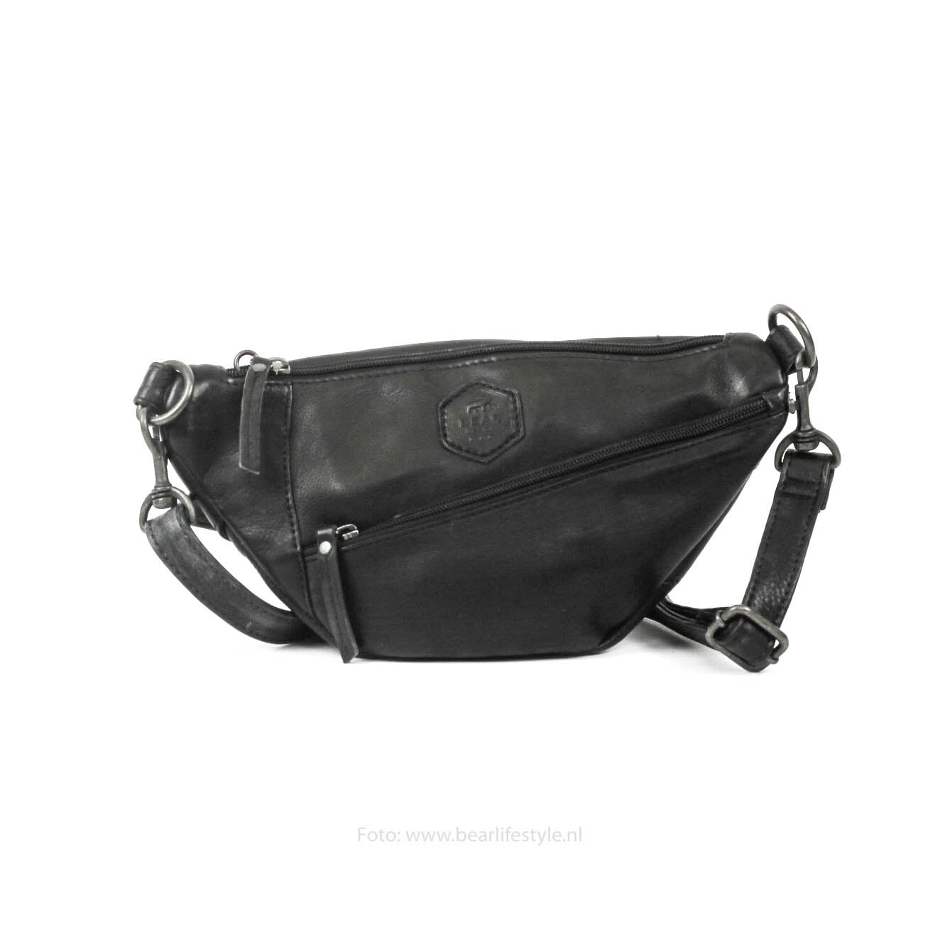 Gürteltasche 'Matt' Schwarz