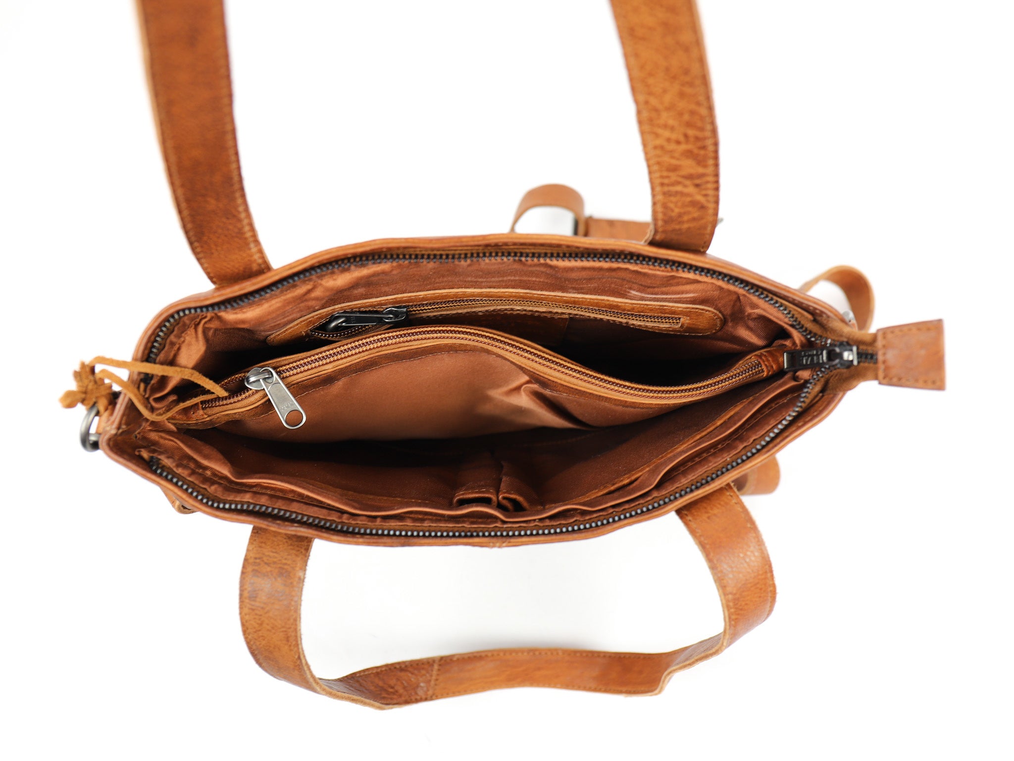 Hand-/Umhängetasche 'Jilke' cognac - CP 2150