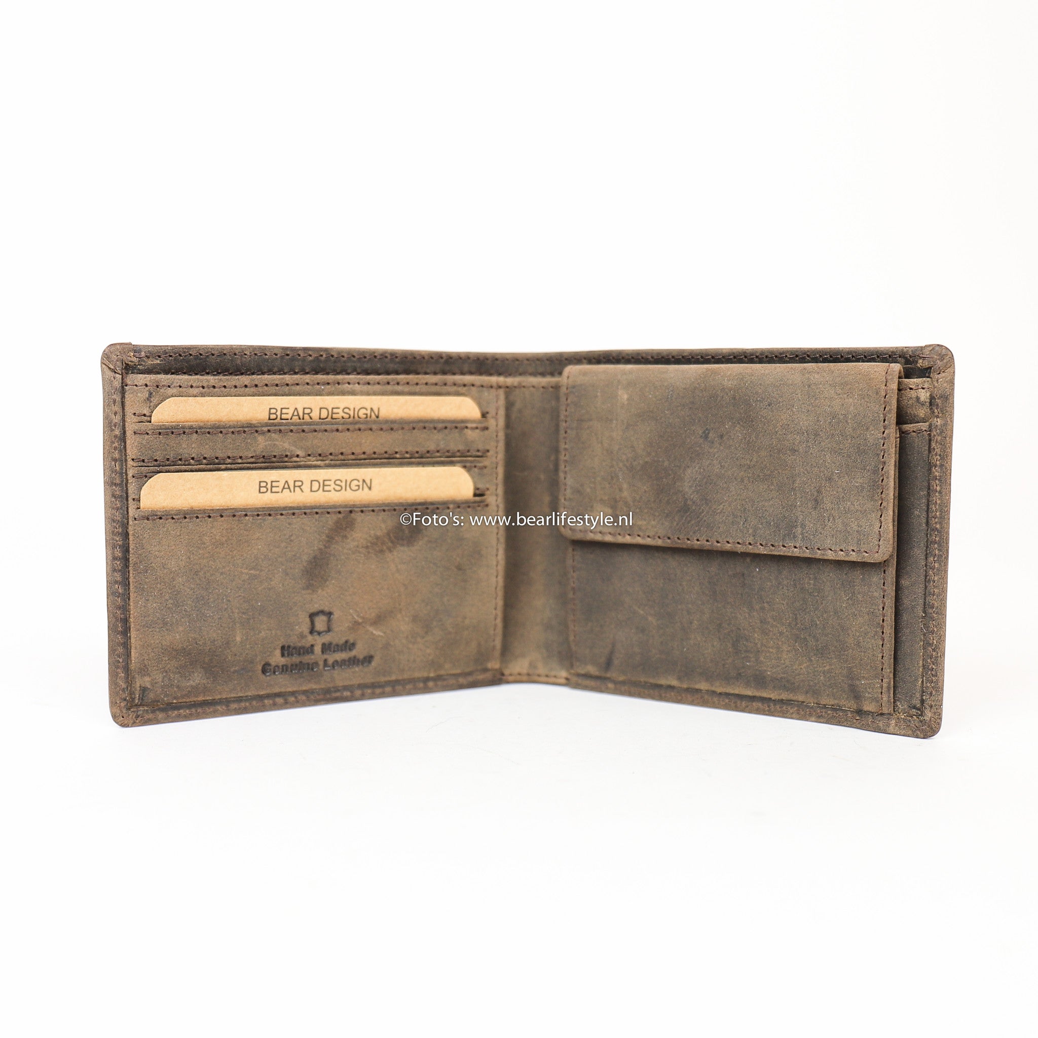 Brieftasche 'Kevin' braun - HD 2595