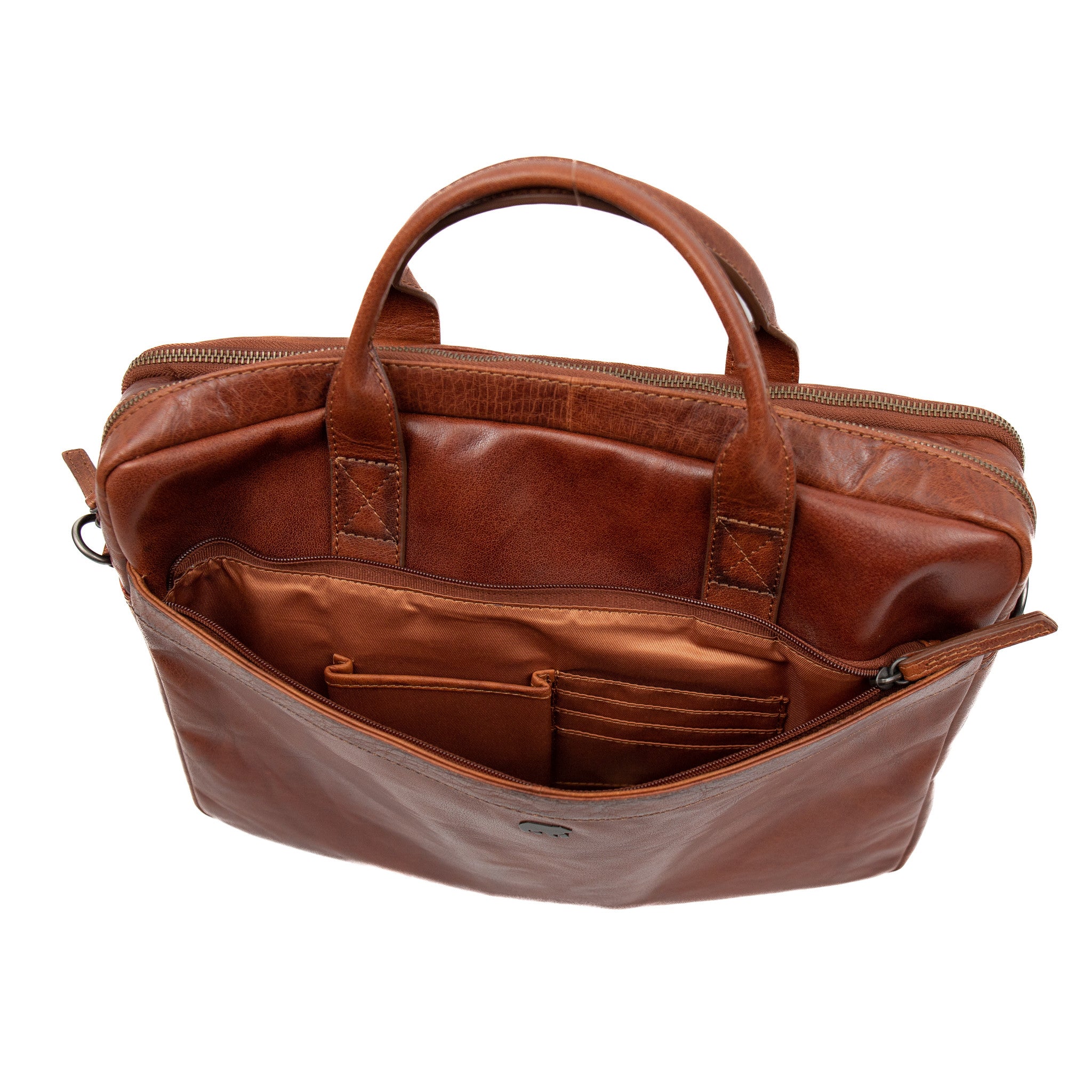 Laptoptasche 'Quinn' Cognac - AD 43108