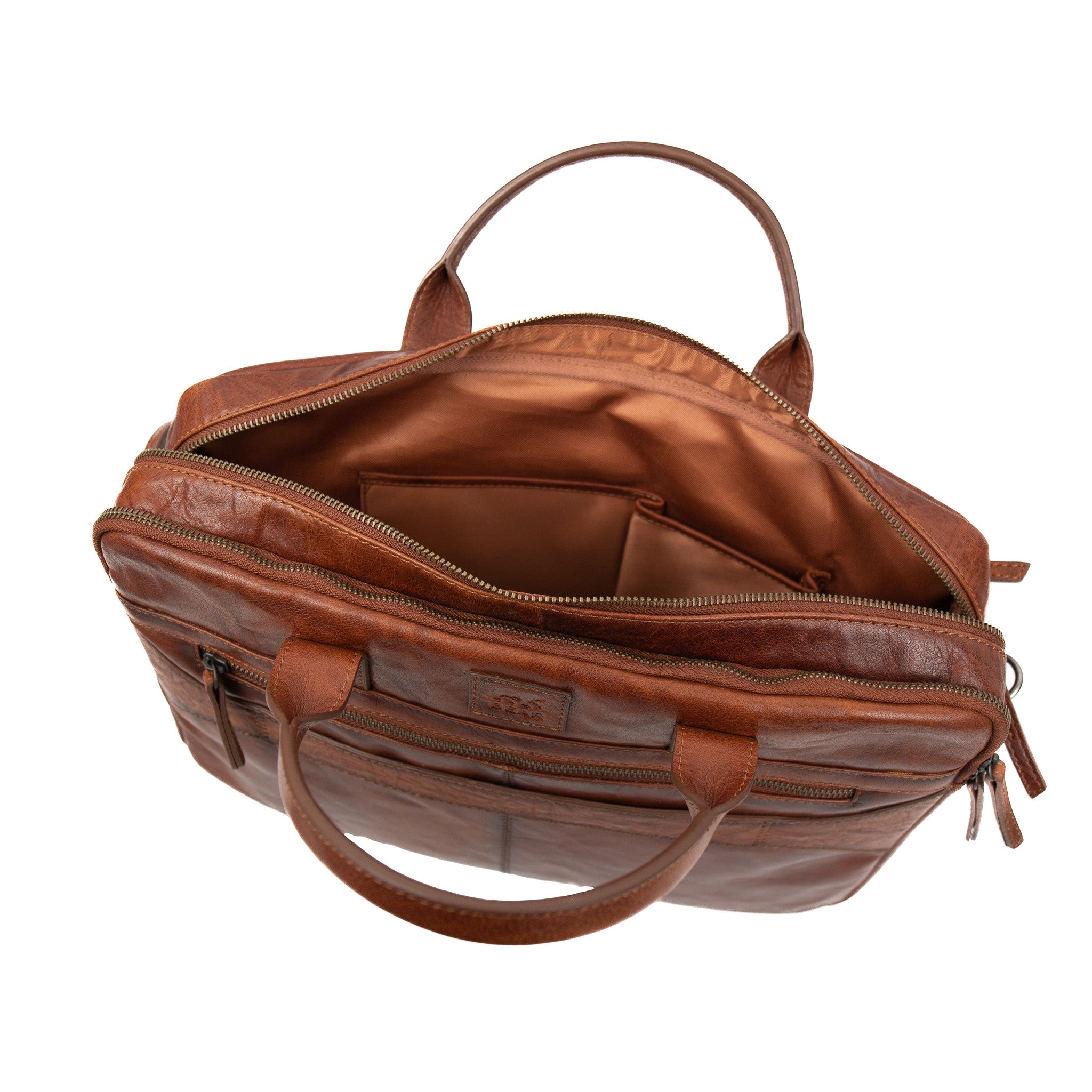 Laptoptasche 'Quinn' Cognac - AD 43108