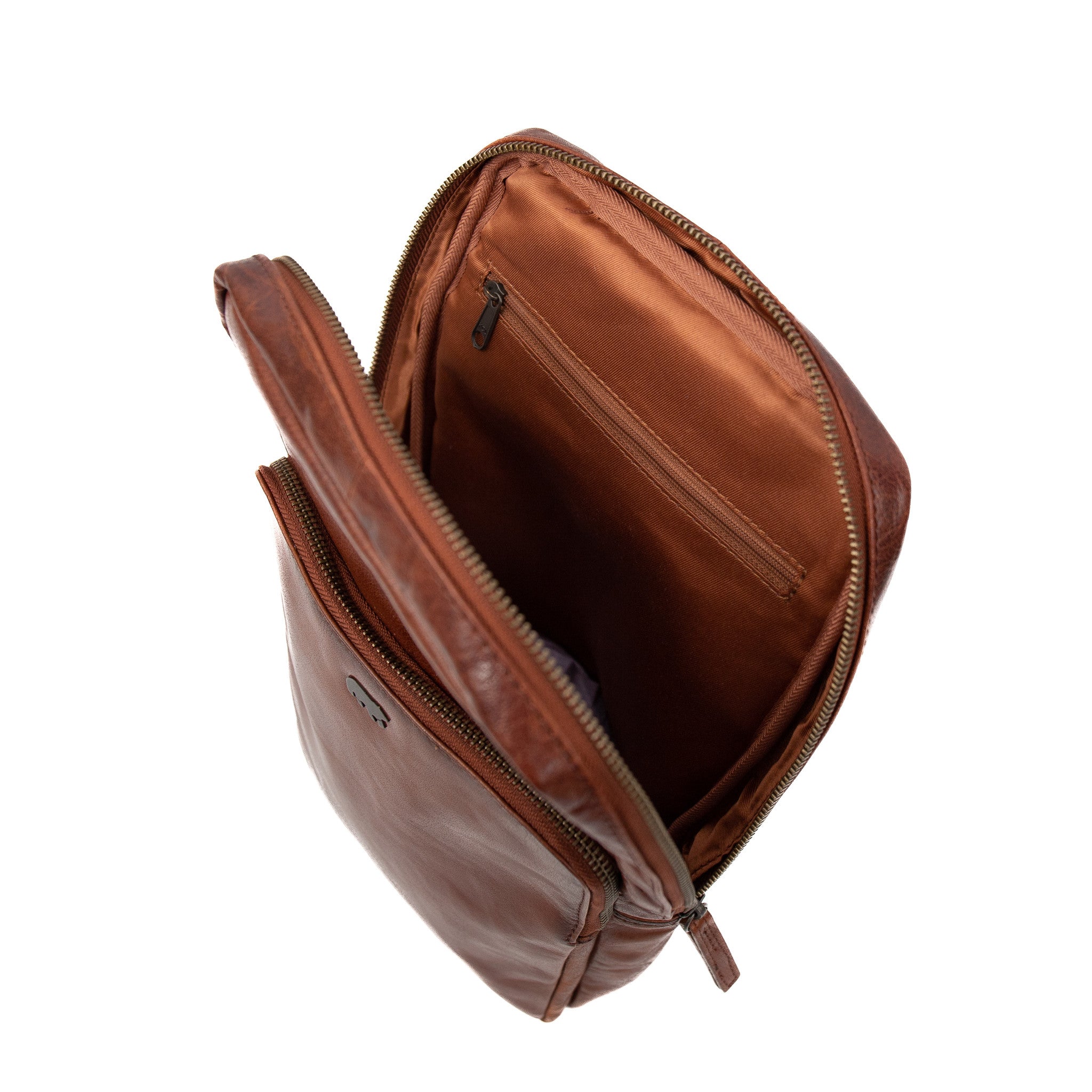 Umhängetasche 'Benjamin' Cognac - AD 43105