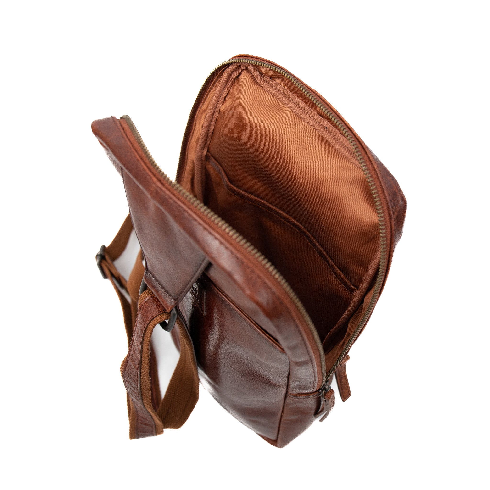 Umhängetasche 'Benjamin' Cognac - AD 43105