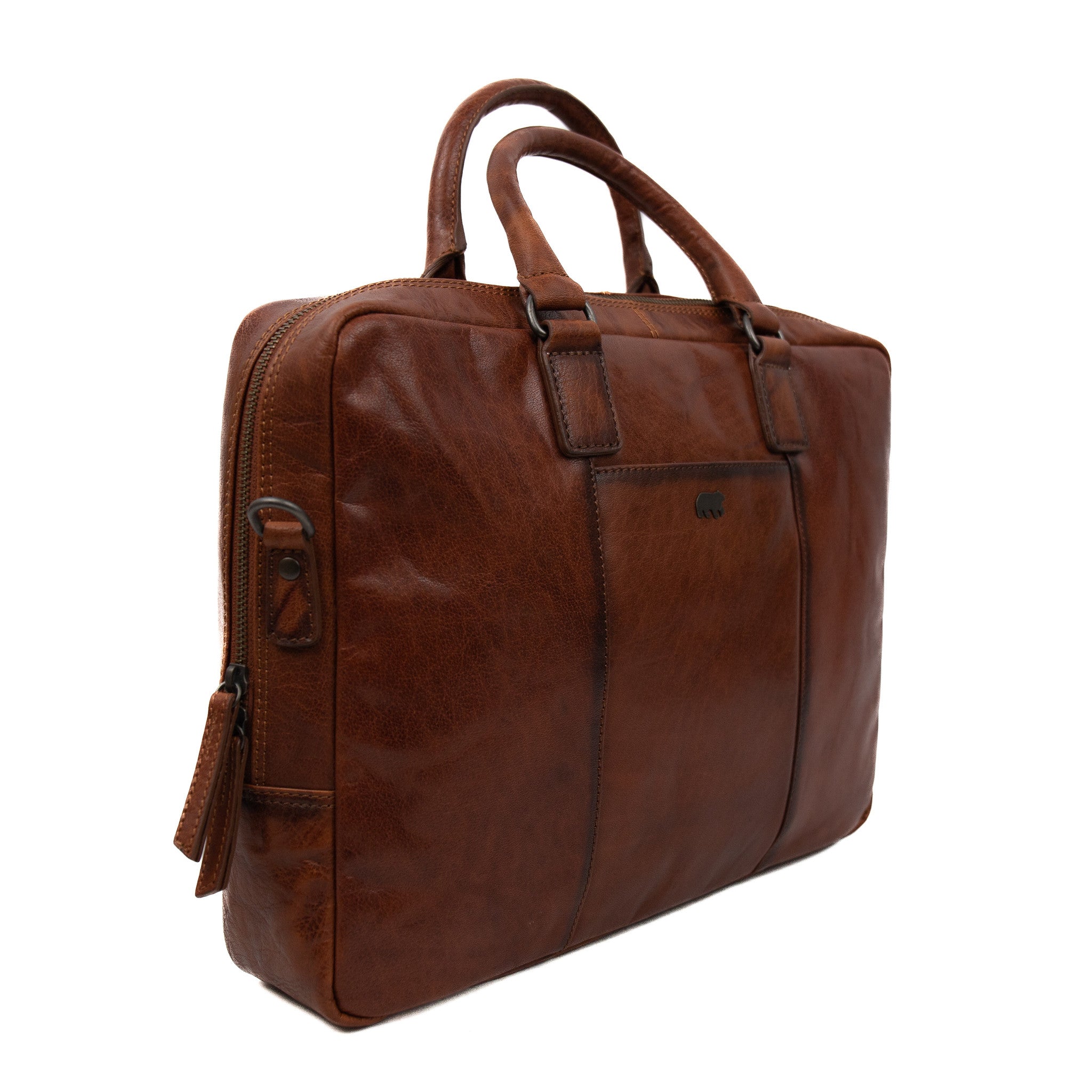 Laptoptasche 'Milan' Cognac - AD 43294