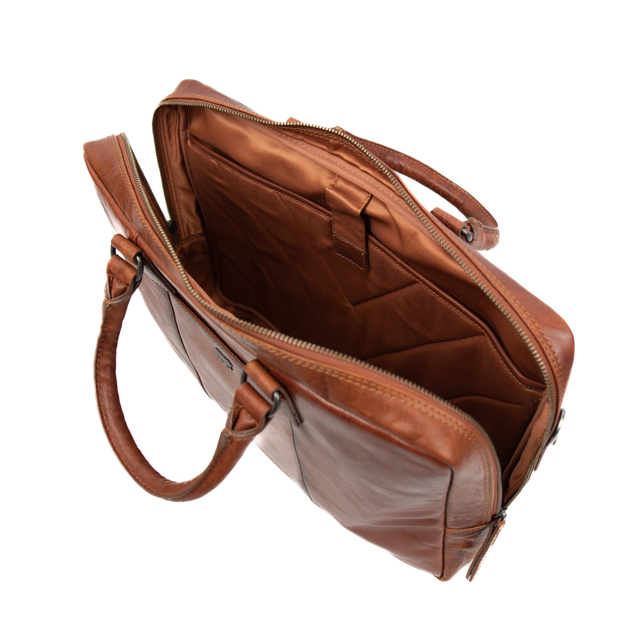 Laptoptasche 'Milan' Cognac - AD 43294