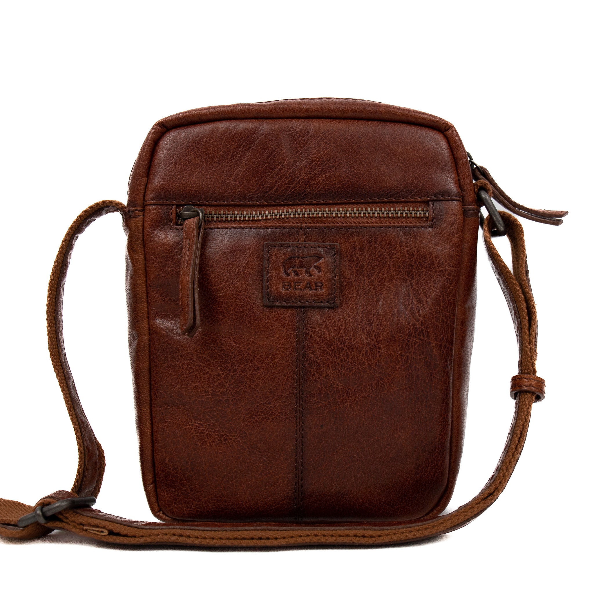 Umhängetasche 'Tobias' Cognac - AD 43104