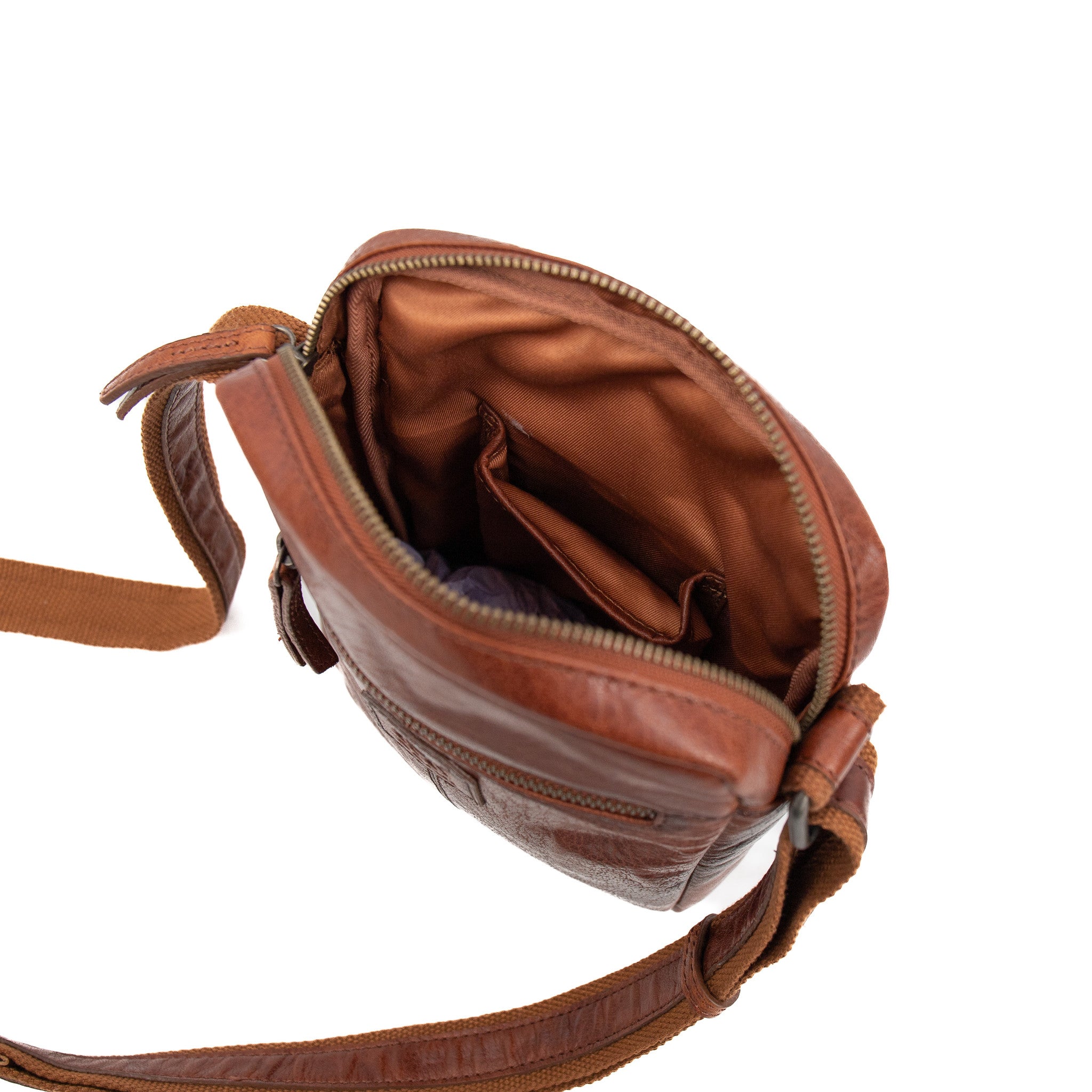 Umhängetasche 'Tobias' Cognac - AD 43104
