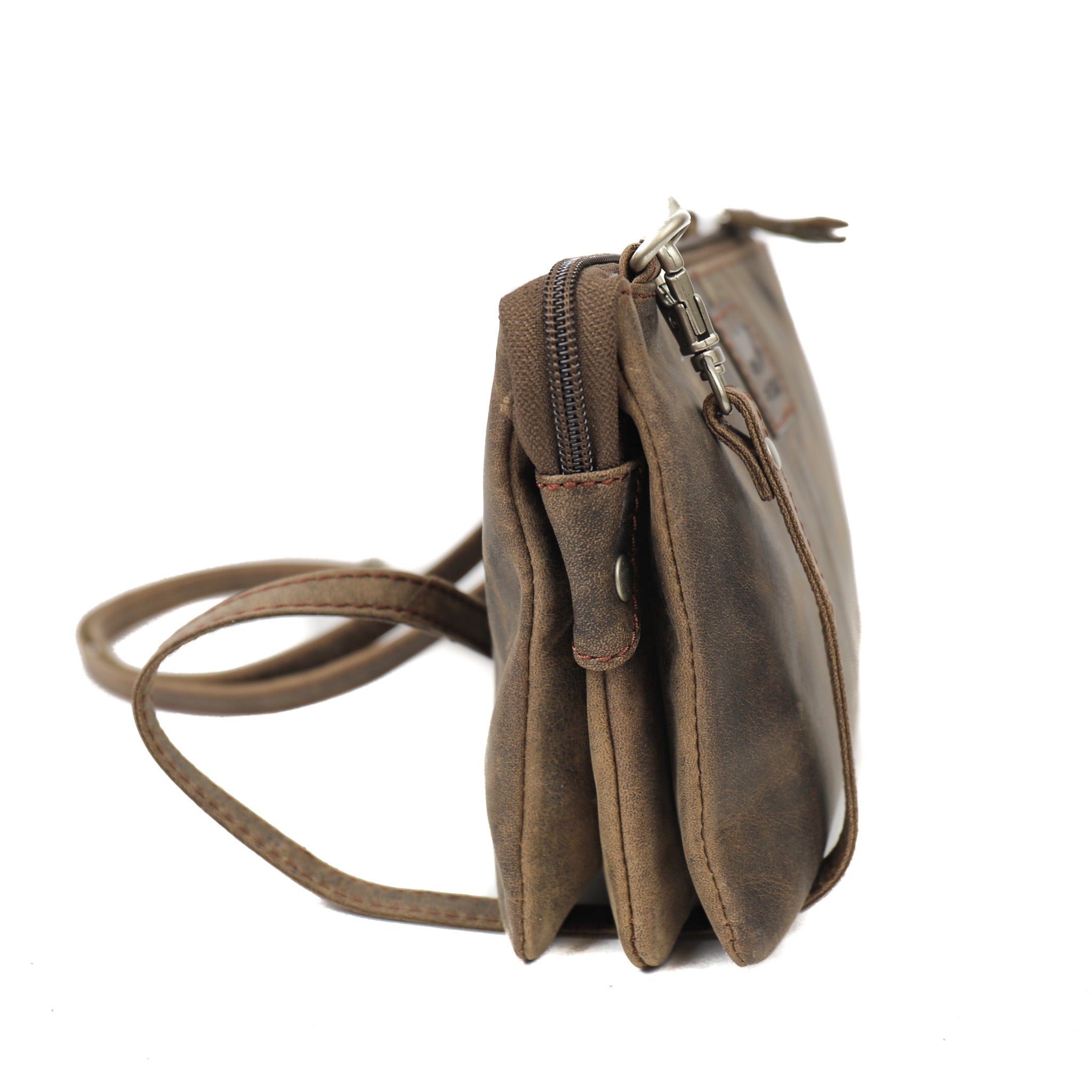 Portemonnaie Tasche 'Uma' Braun