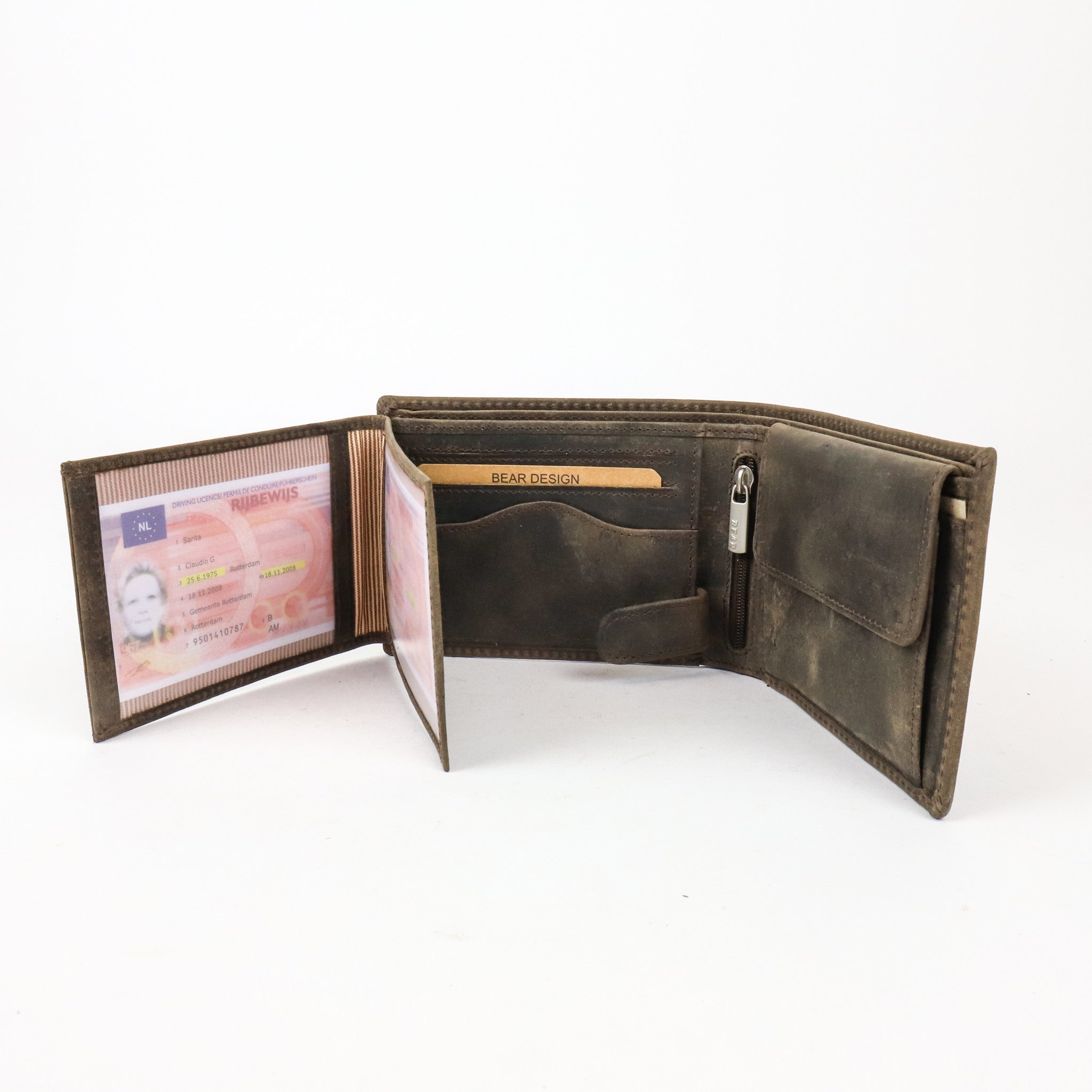 Brieftasche 'Jan' braun - HD 7254
