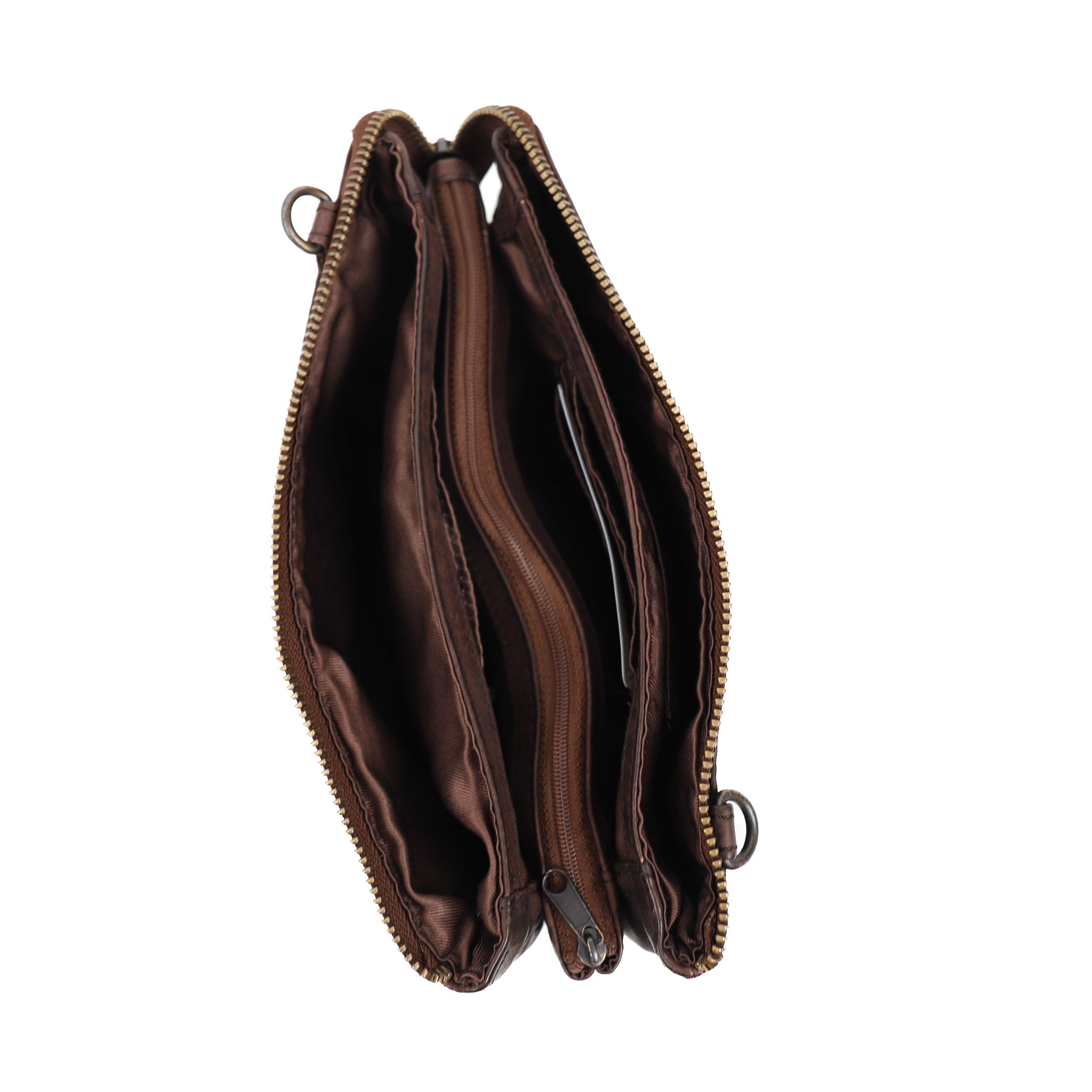 Portemonnaie Tasche 'Uma' Dunkelbraun