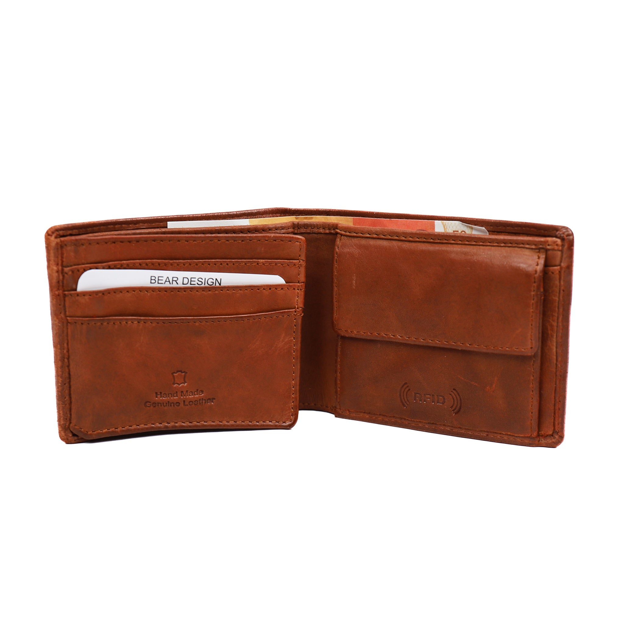 Brieftasche 'Lucas' Cognac - CL 18841