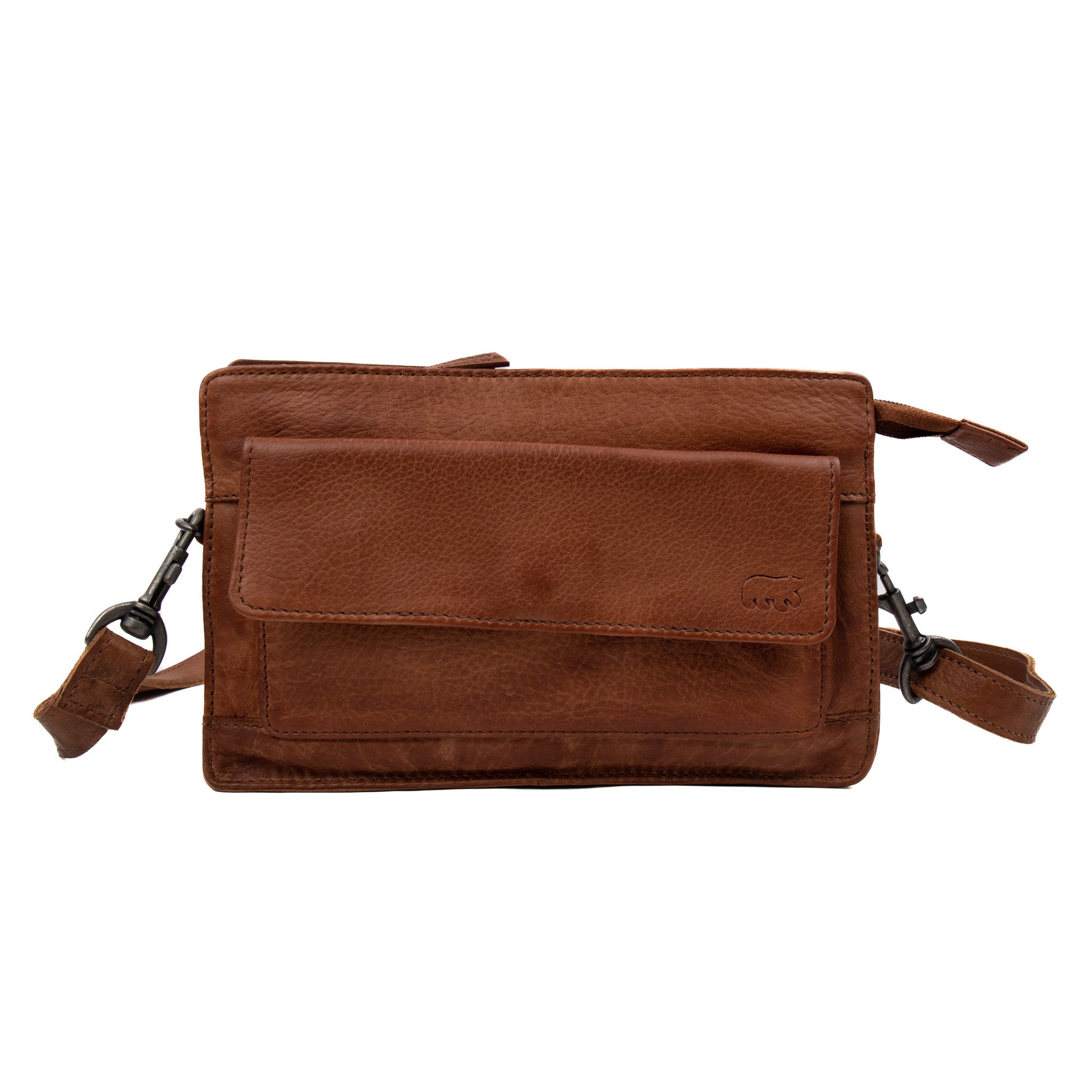 Umhängetasche 'Cil' cognac - CP 2339