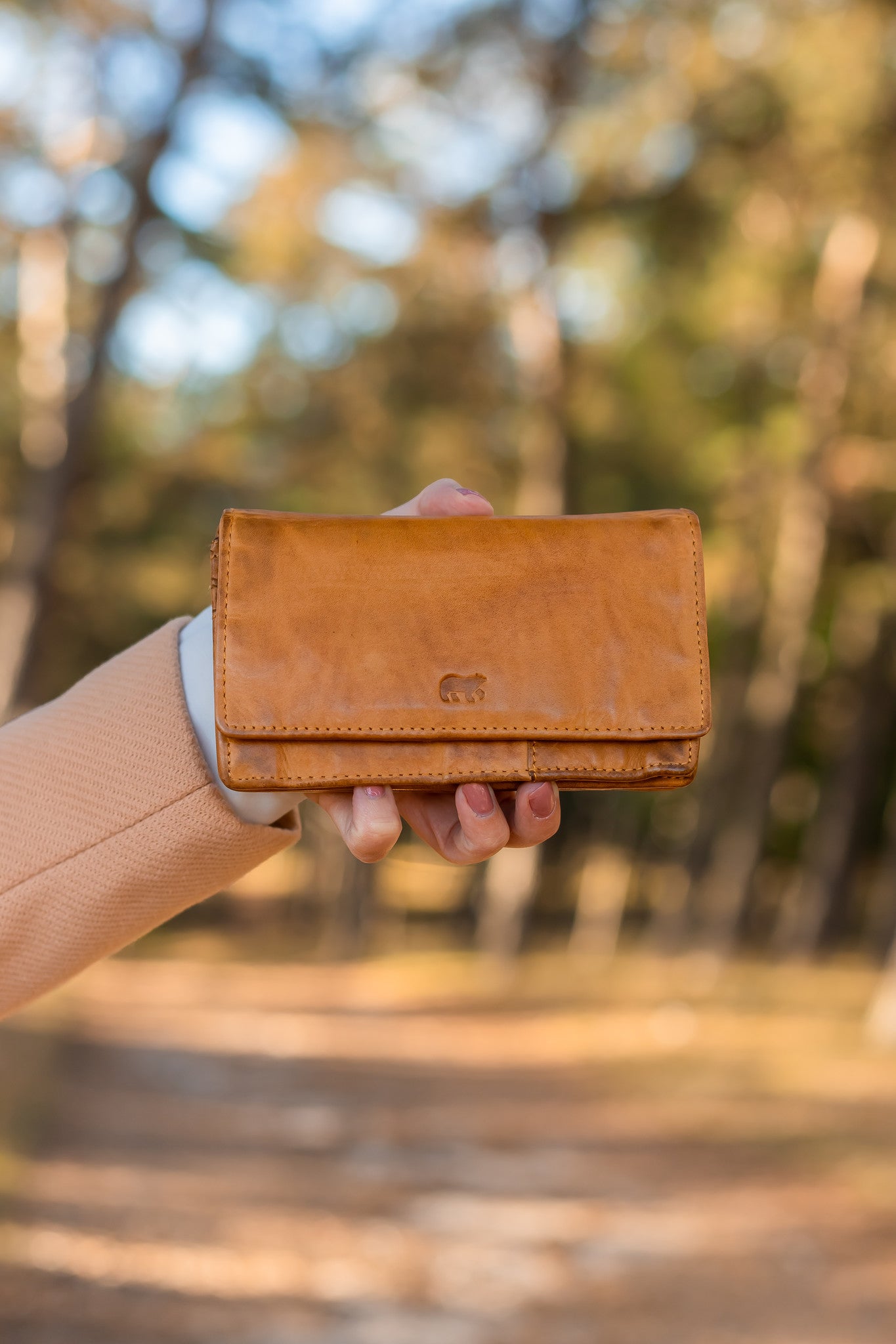 Wickelgeldbörse 'Emma' ockergelb - CL 782