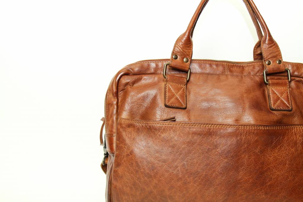 Laptoptasche 'Leandro' cognac