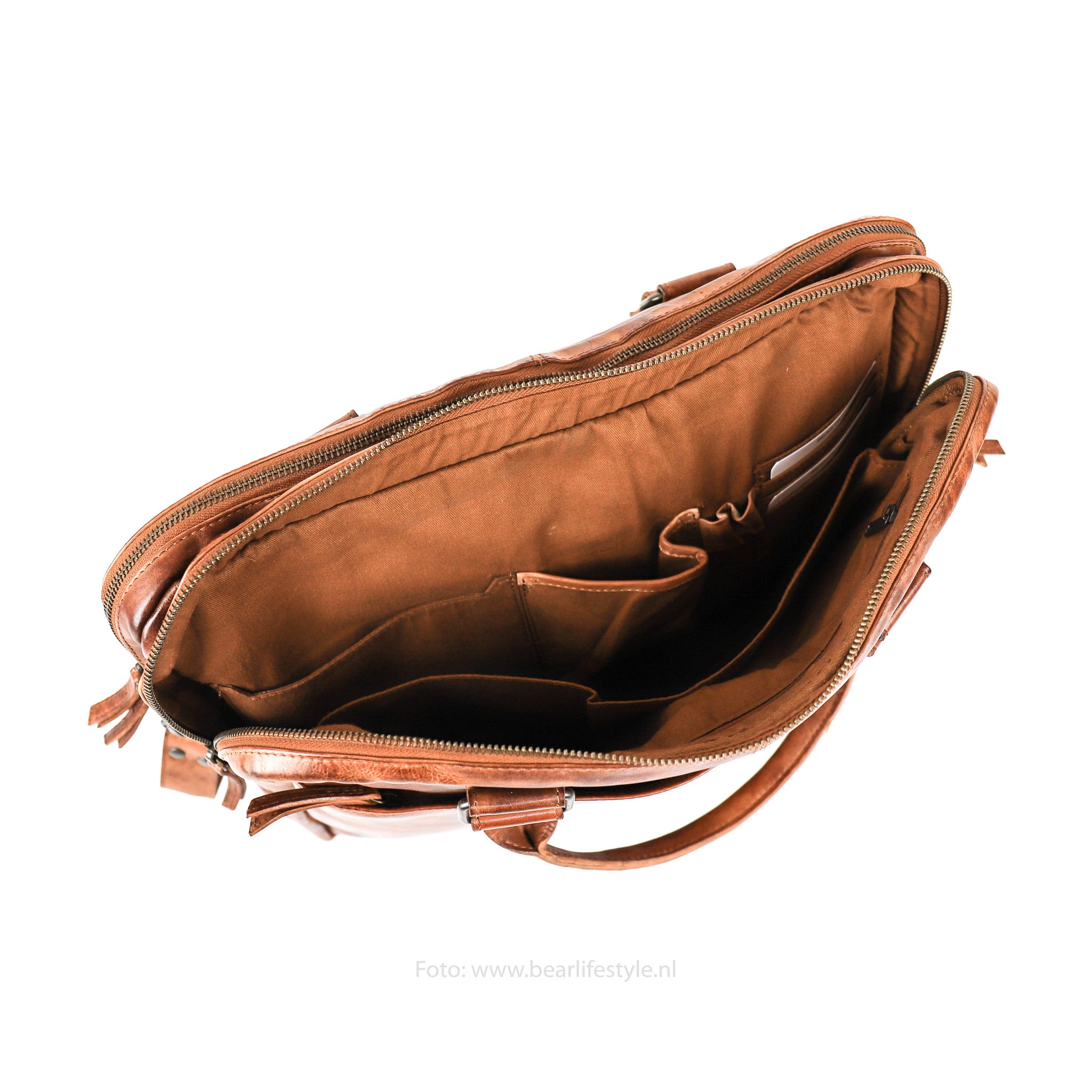 Laptoptasche 'Leandro' cognac