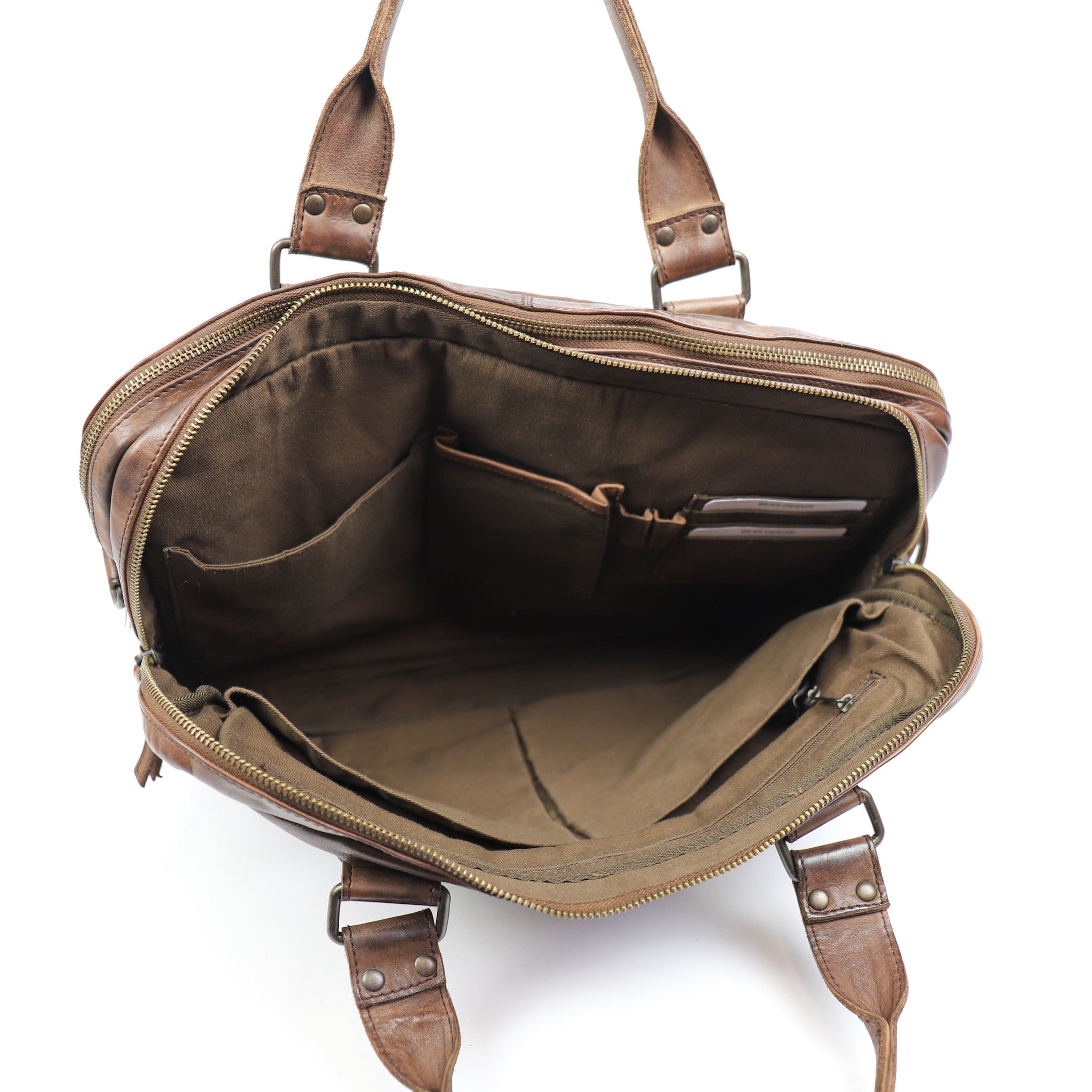 Laptoptasche 'Leandro' dunkelbraun
