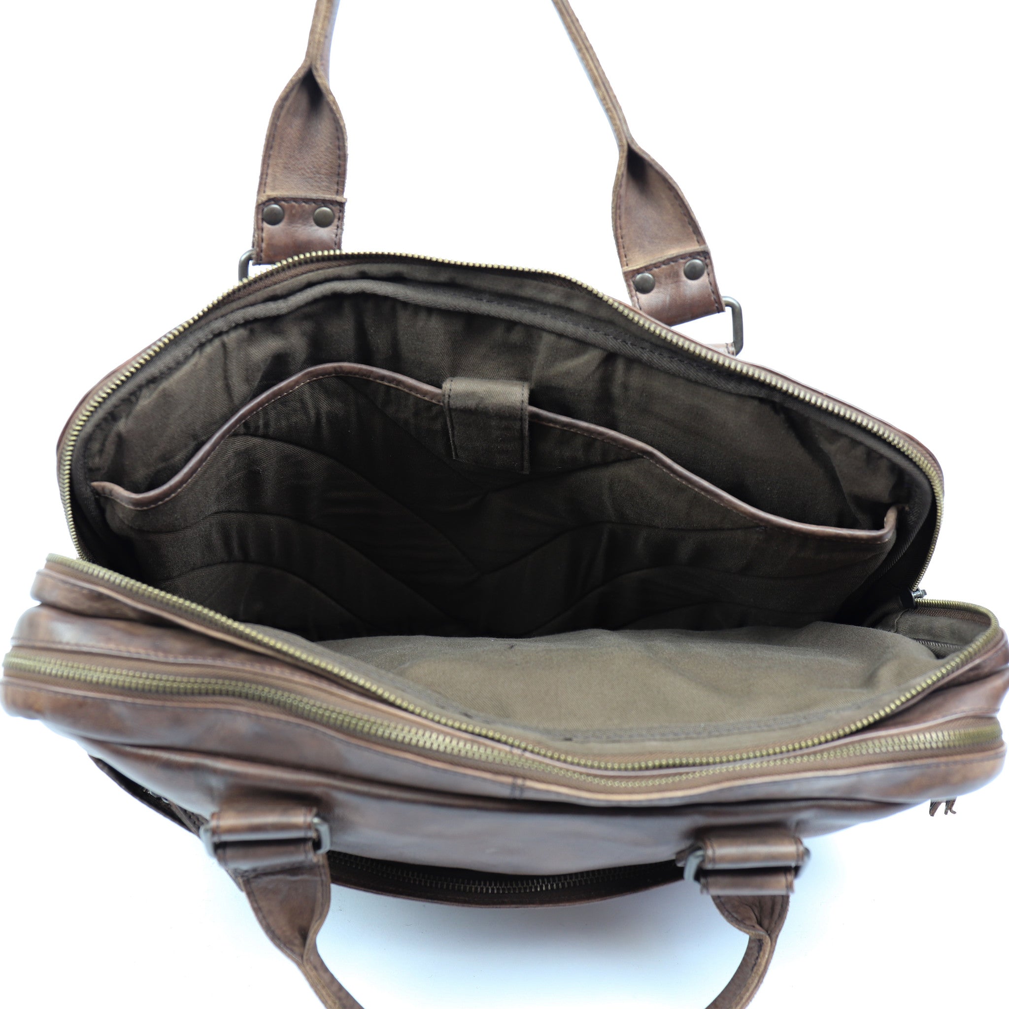 Laptoptasche 'Leandro' dunkelbraun