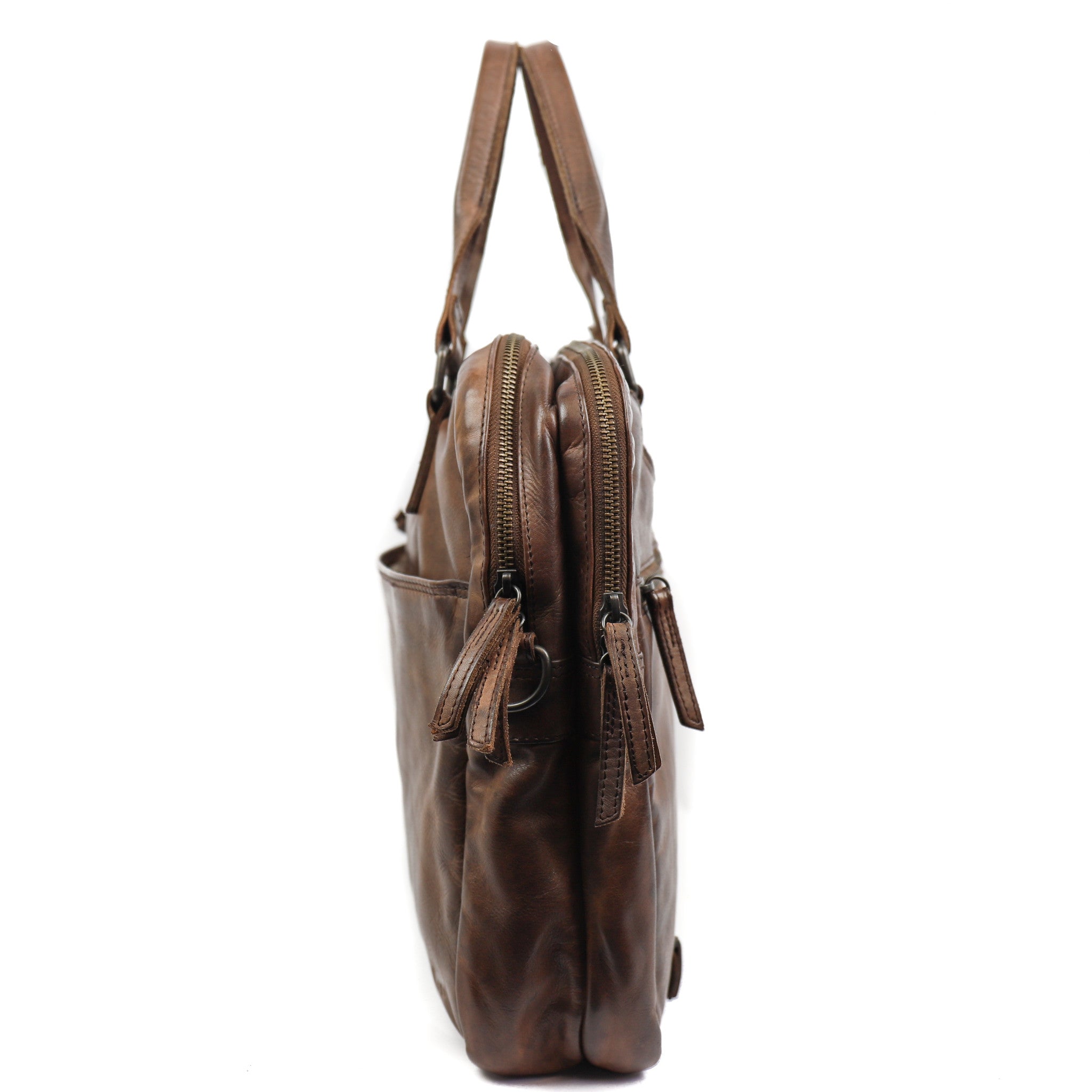Laptoptasche 'Leandro' dunkelbraun