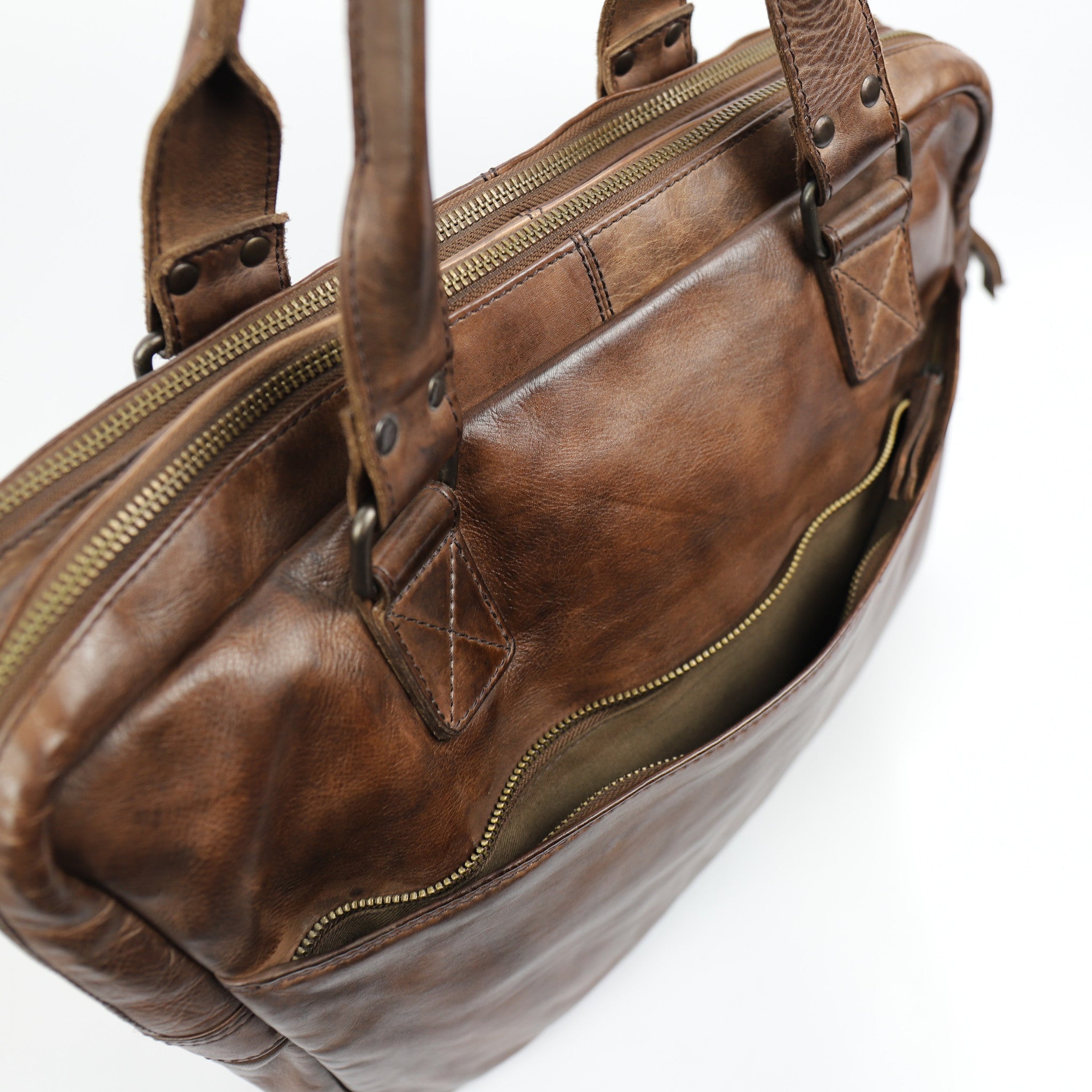 Laptoptasche 'Leandro' dunkelbraun