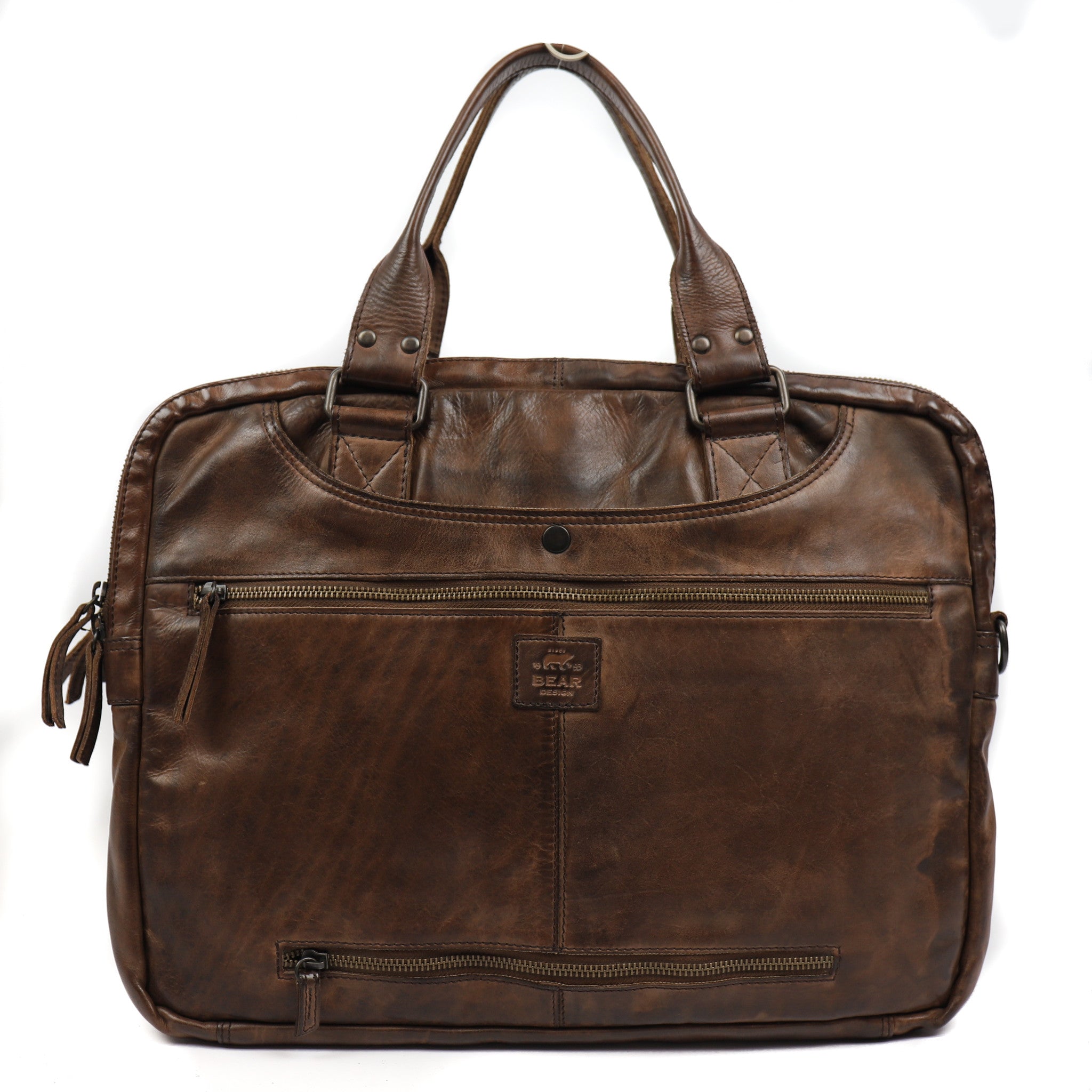 Laptoptasche 'Leandro' dunkelbraun - CL 32843