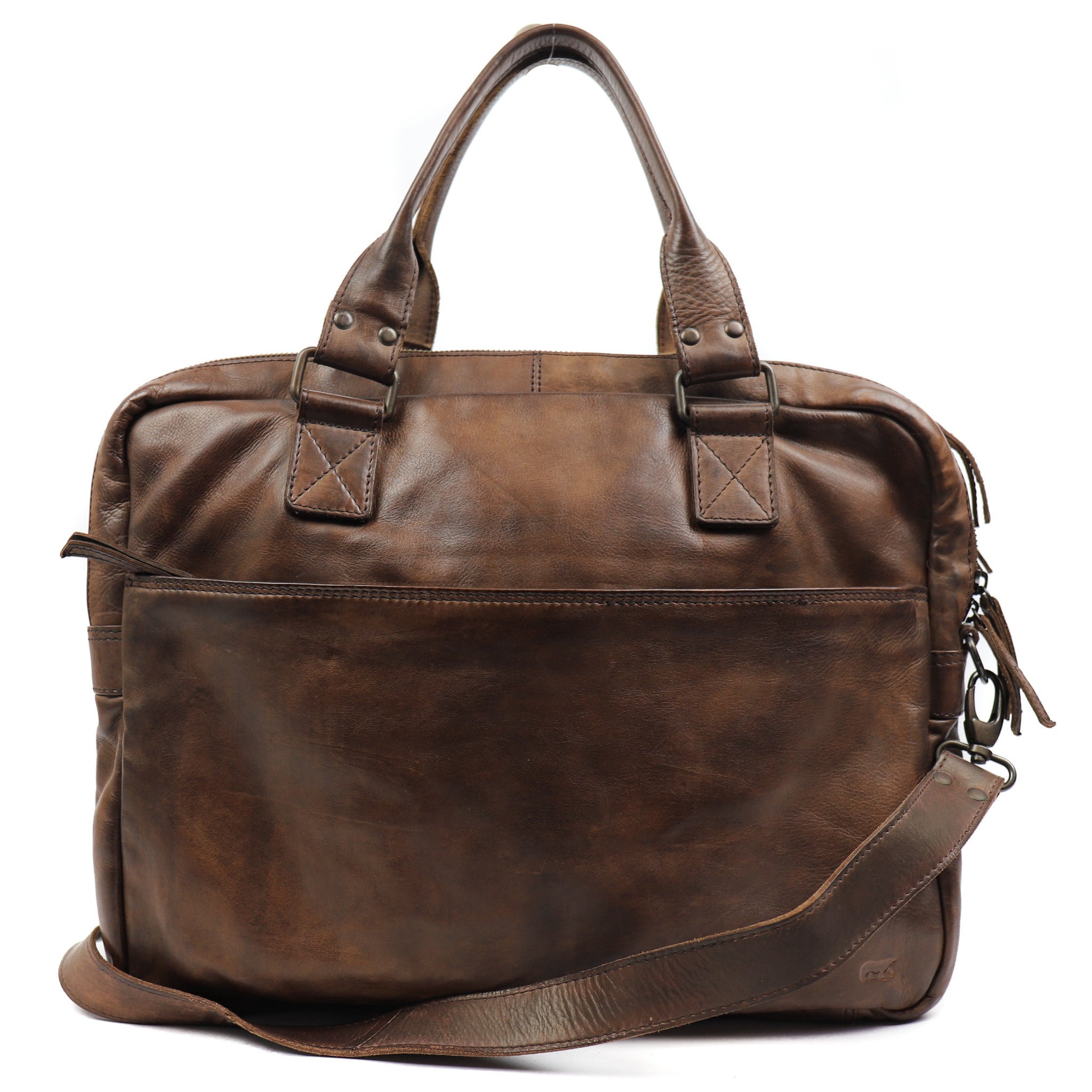 Laptoptasche 'Leandro' dunkelbraun