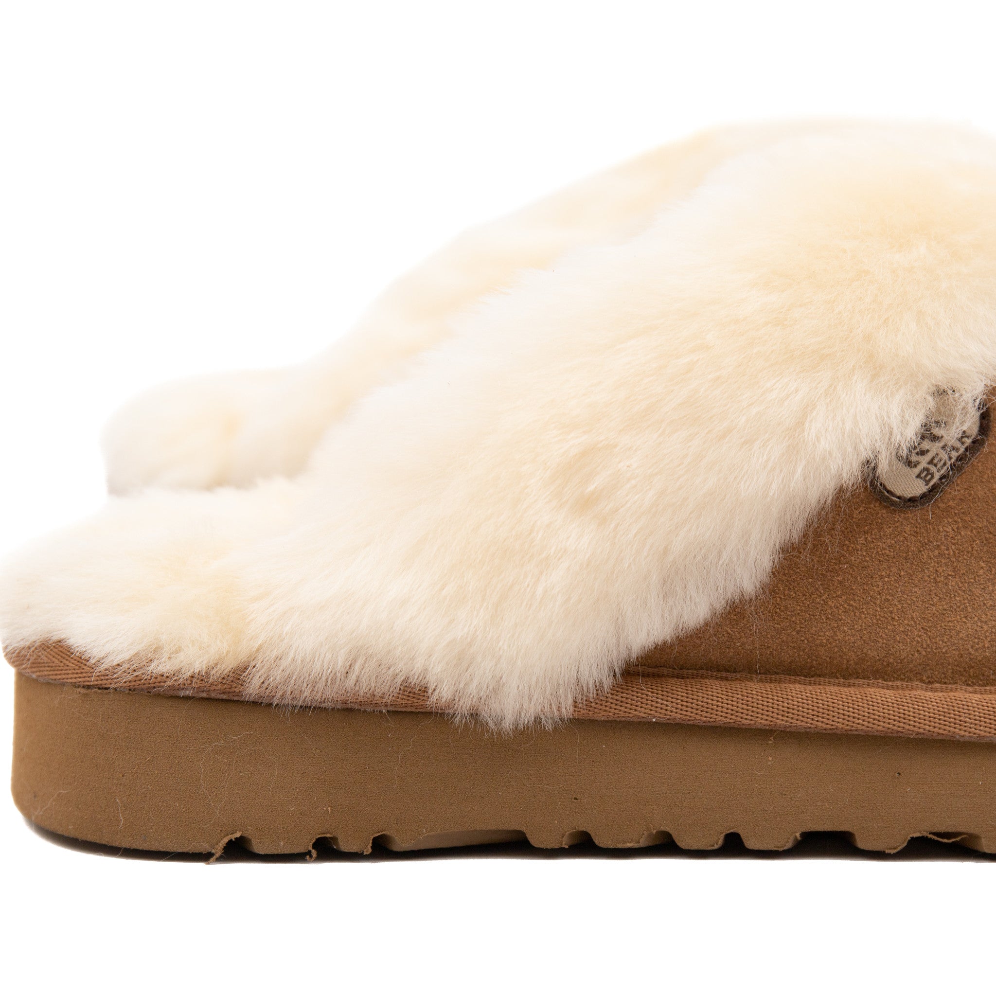 Hausschuhe 'Teddy' beige