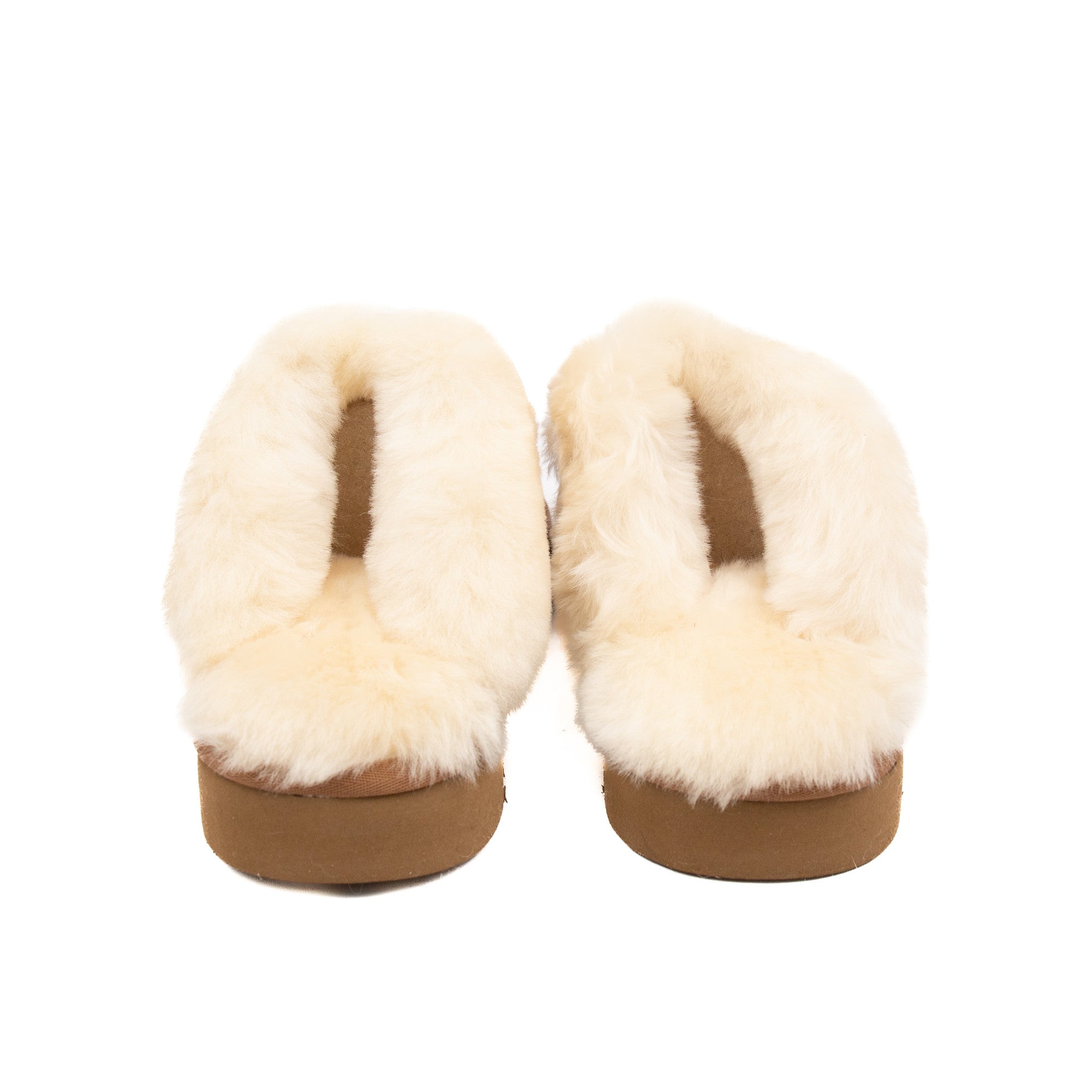 Hausschuhe 'Teddy' beige