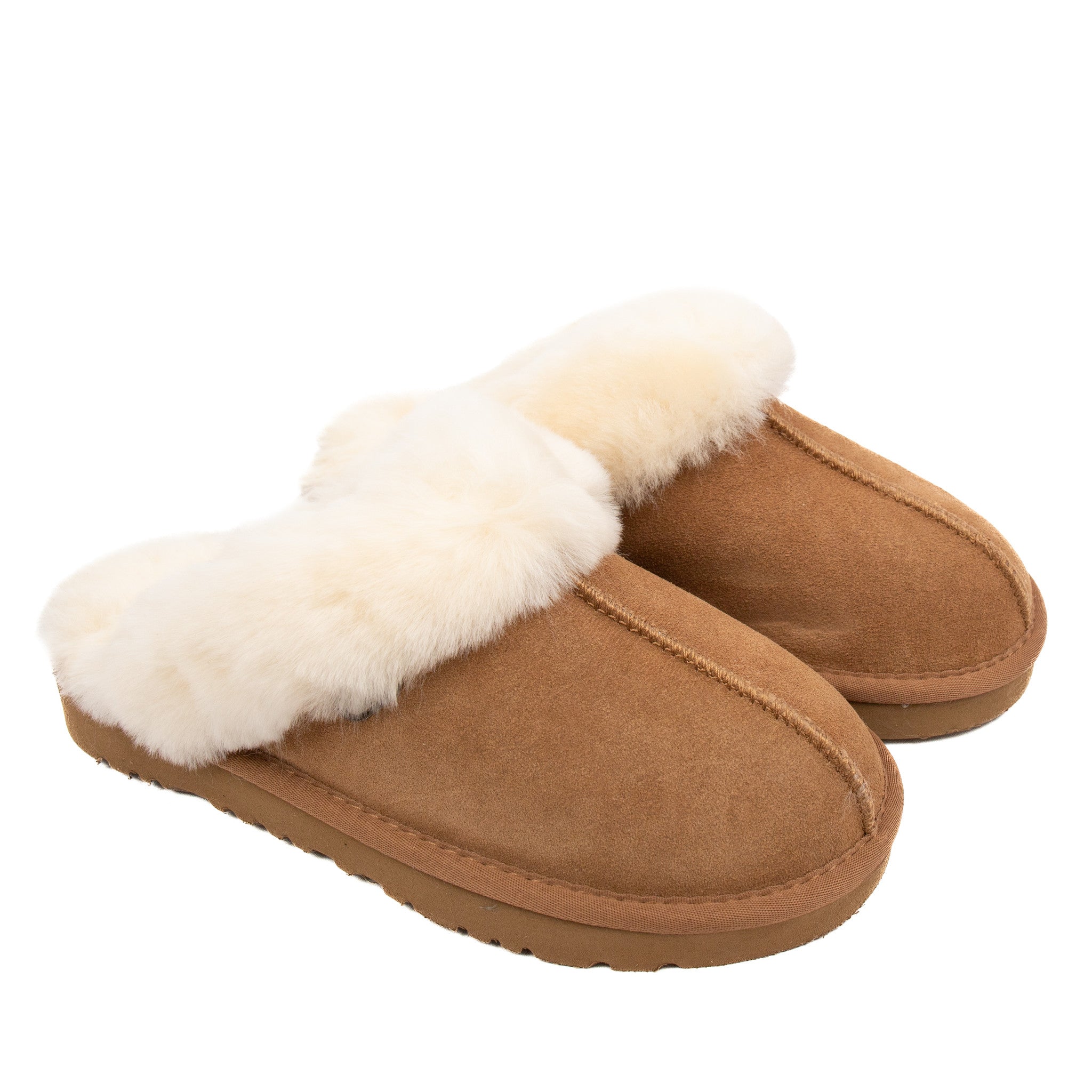 Hausschuhe 'Teddy' beige