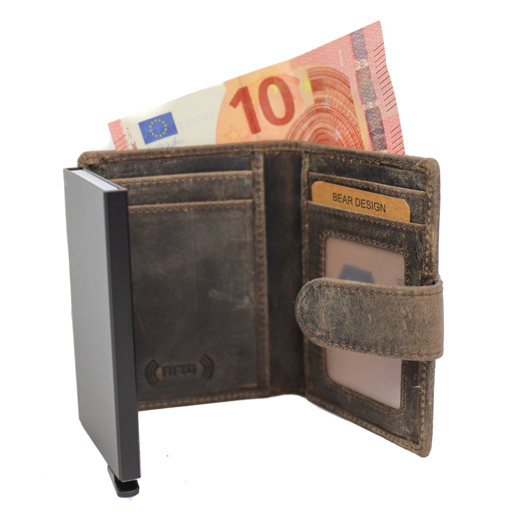 Kartenhalter 'Bobby' braun - HD 15689