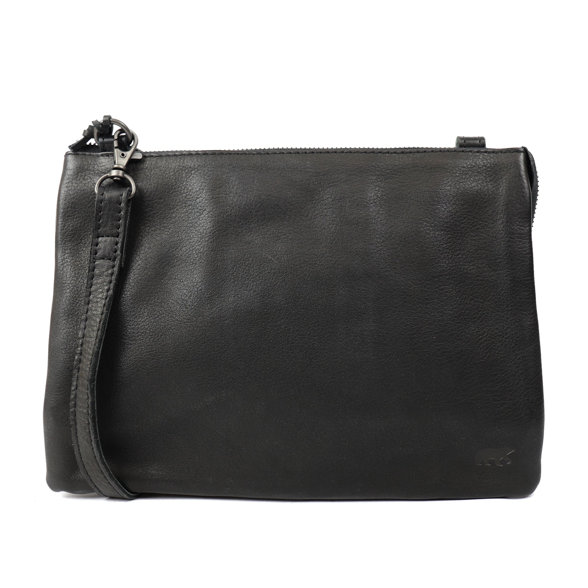 Portemonnaie Tasche 'Uma' XL Schwarz