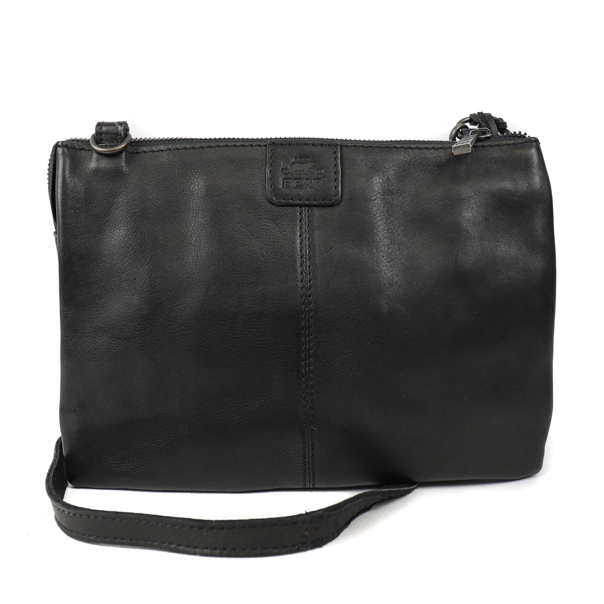 Portemonnaie Tasche 'Uma' XL Schwarz