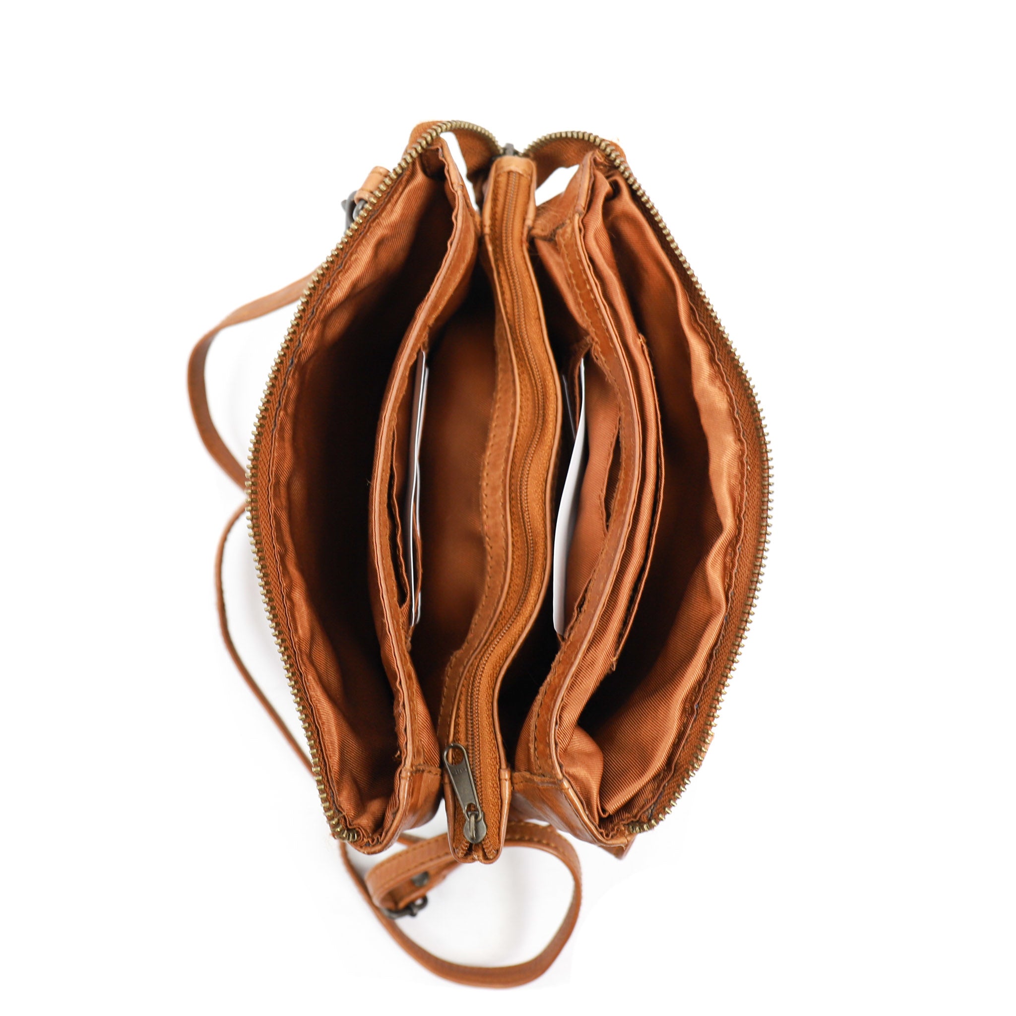 Portemonnaie Tasche 'Uma' Cognac