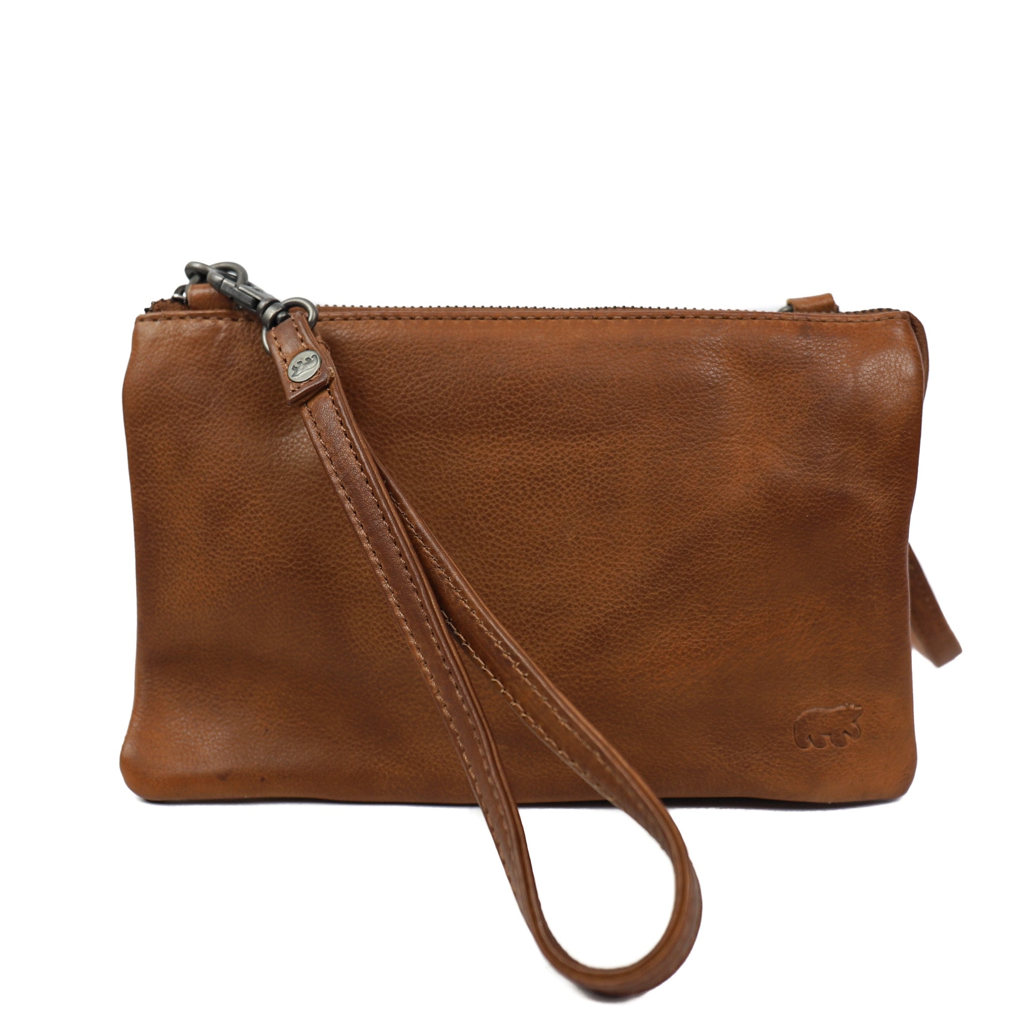 Portemonnaie Tasche 'Uma' Cognac