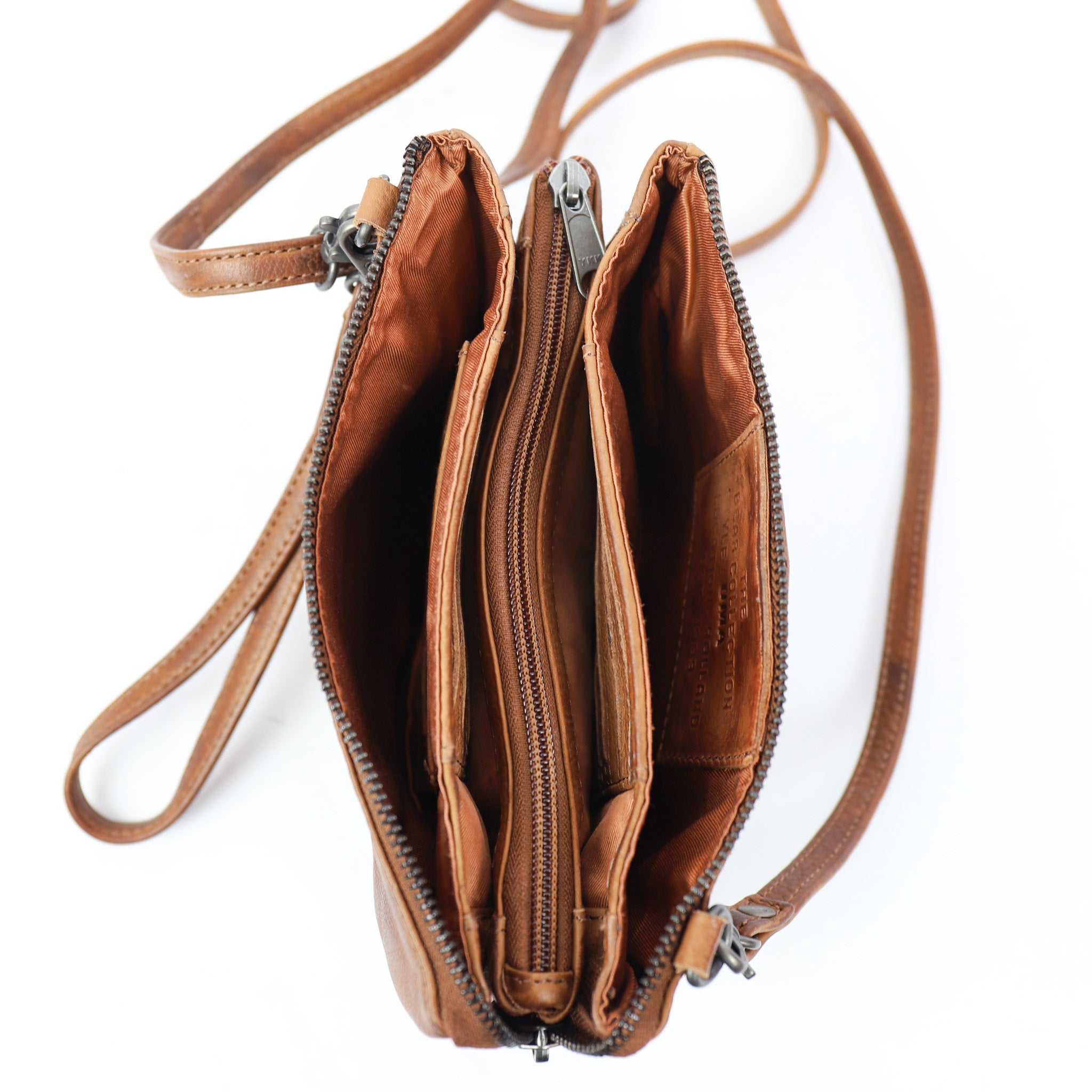 Portemonnaie Tasche 'Uma' Cognac
