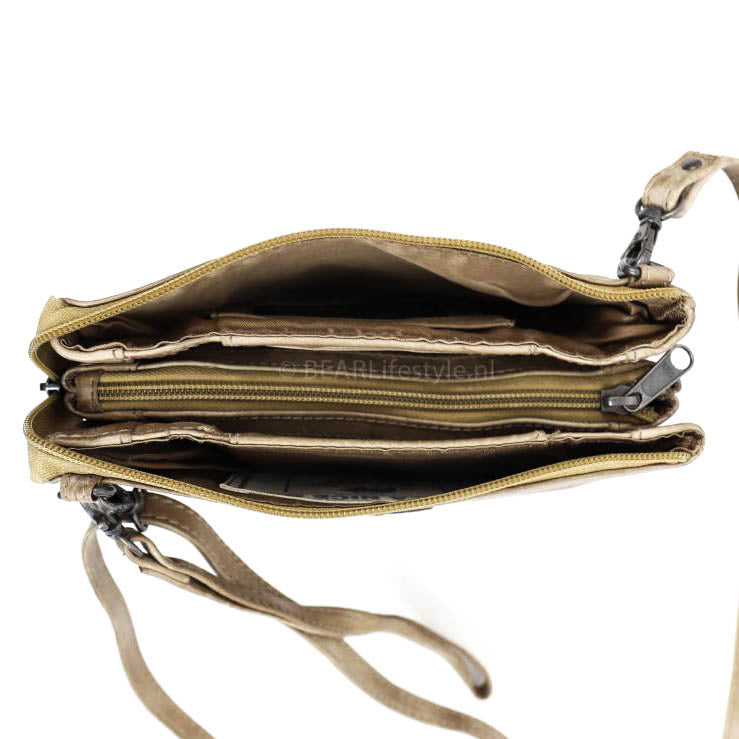 Portemonnaie Tasche 'Uma' Taupe