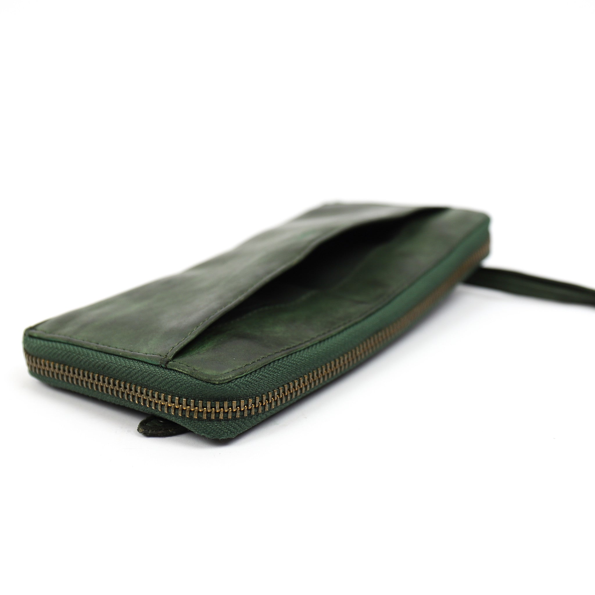 Reißverschluss-Geldbörse 'Sofie' grün - CL 15882