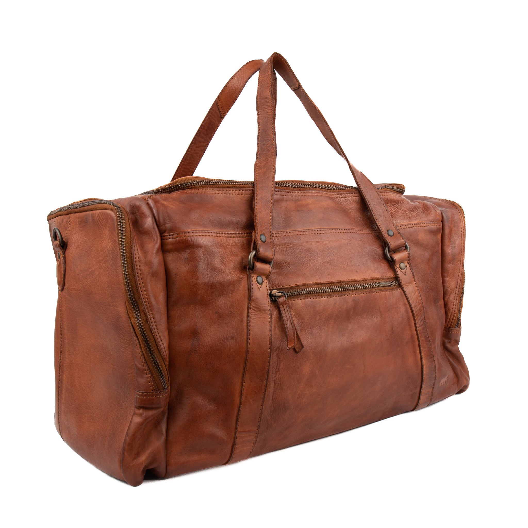 Wochenendtasche 'Max' Cognac - CL 32879