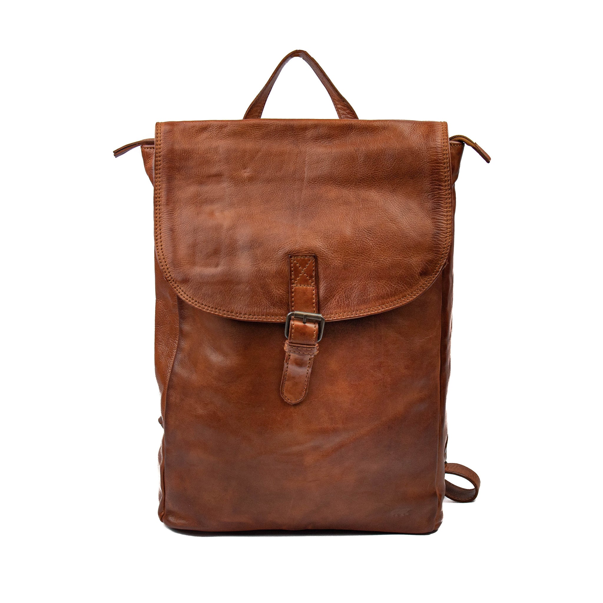 Rucksack 'Rob' Cognac - CL 36502